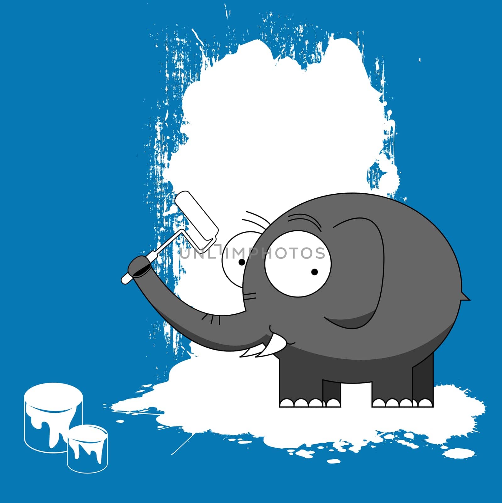 Elephant painting