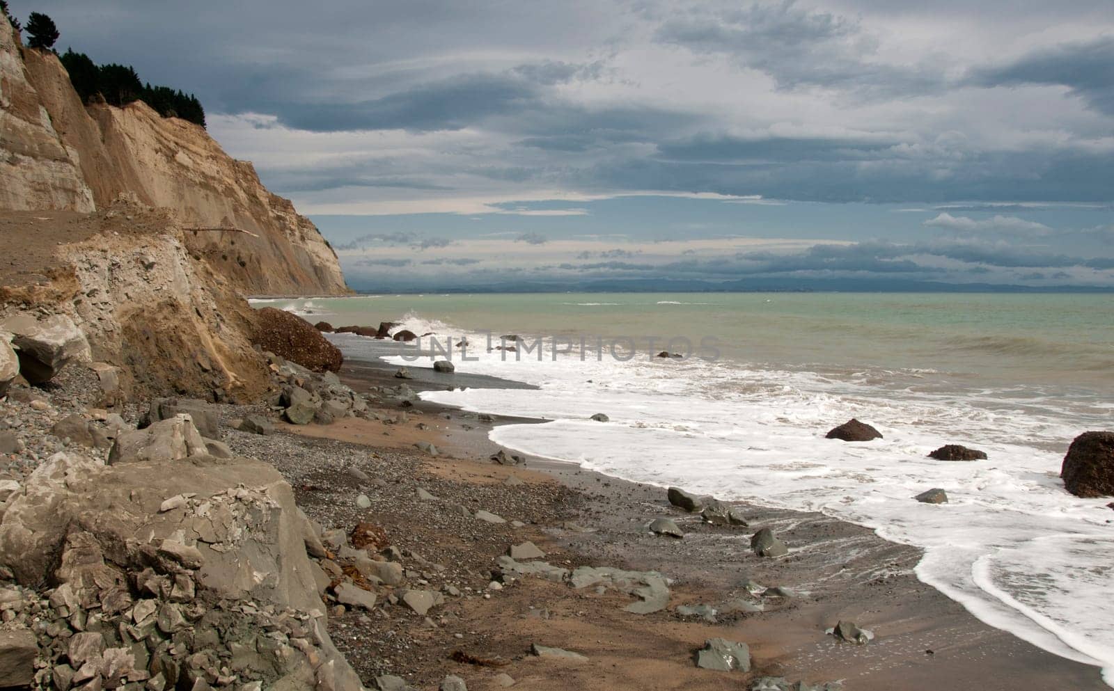 Cape Kidnapper Coastline