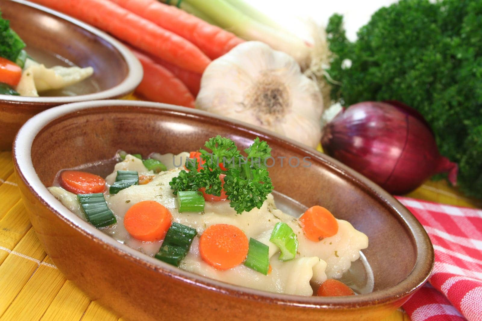 Maultaschen soup