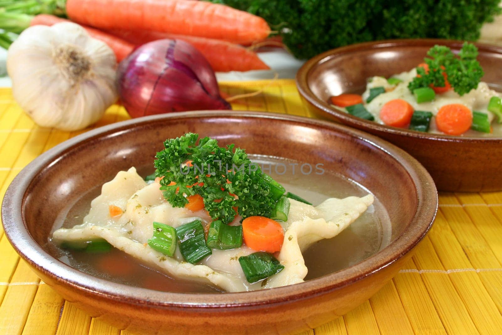 Maultaschen soup