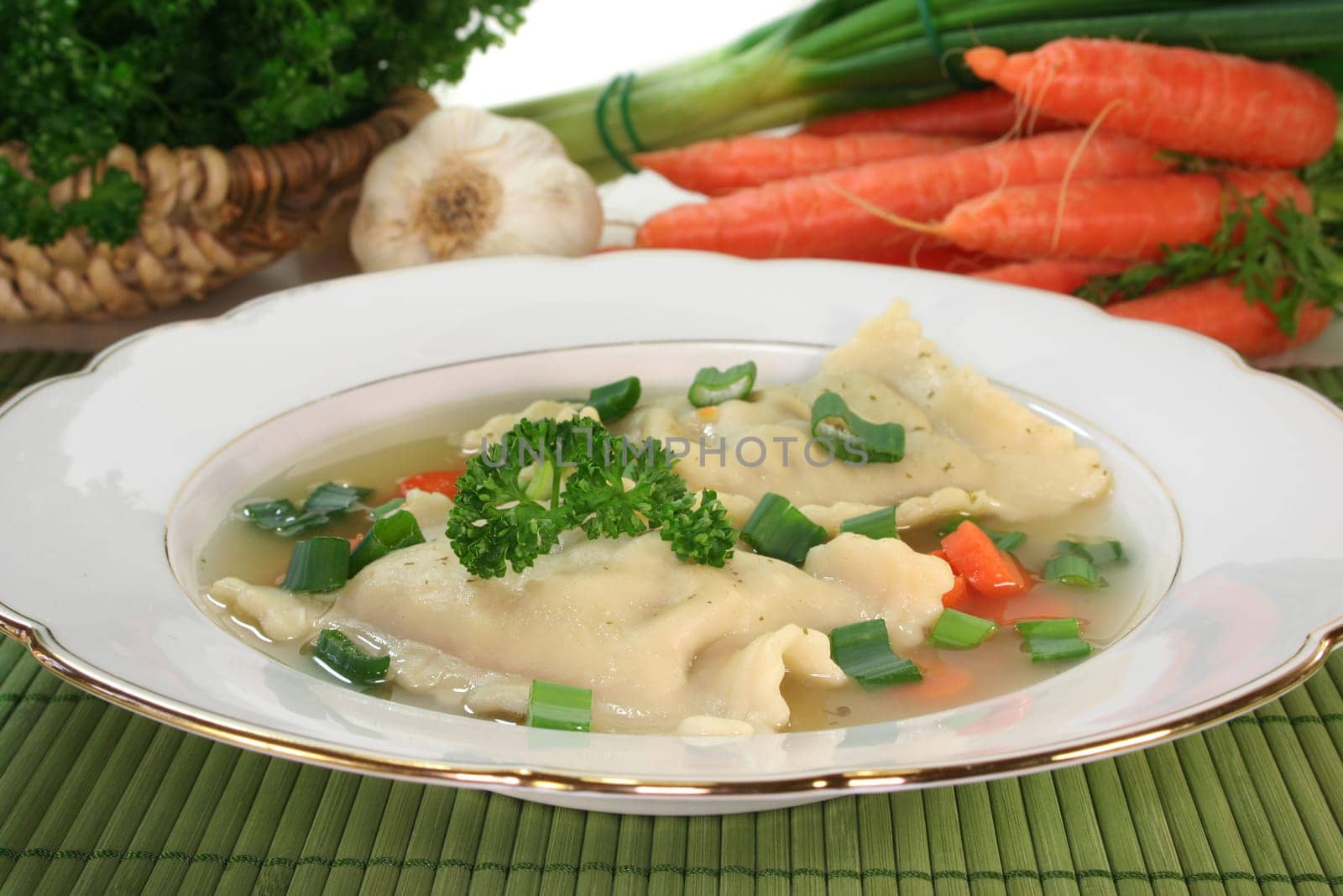 Maultaschen soup