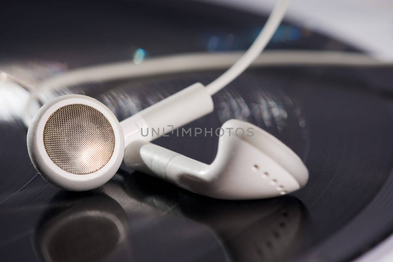Earphones on record