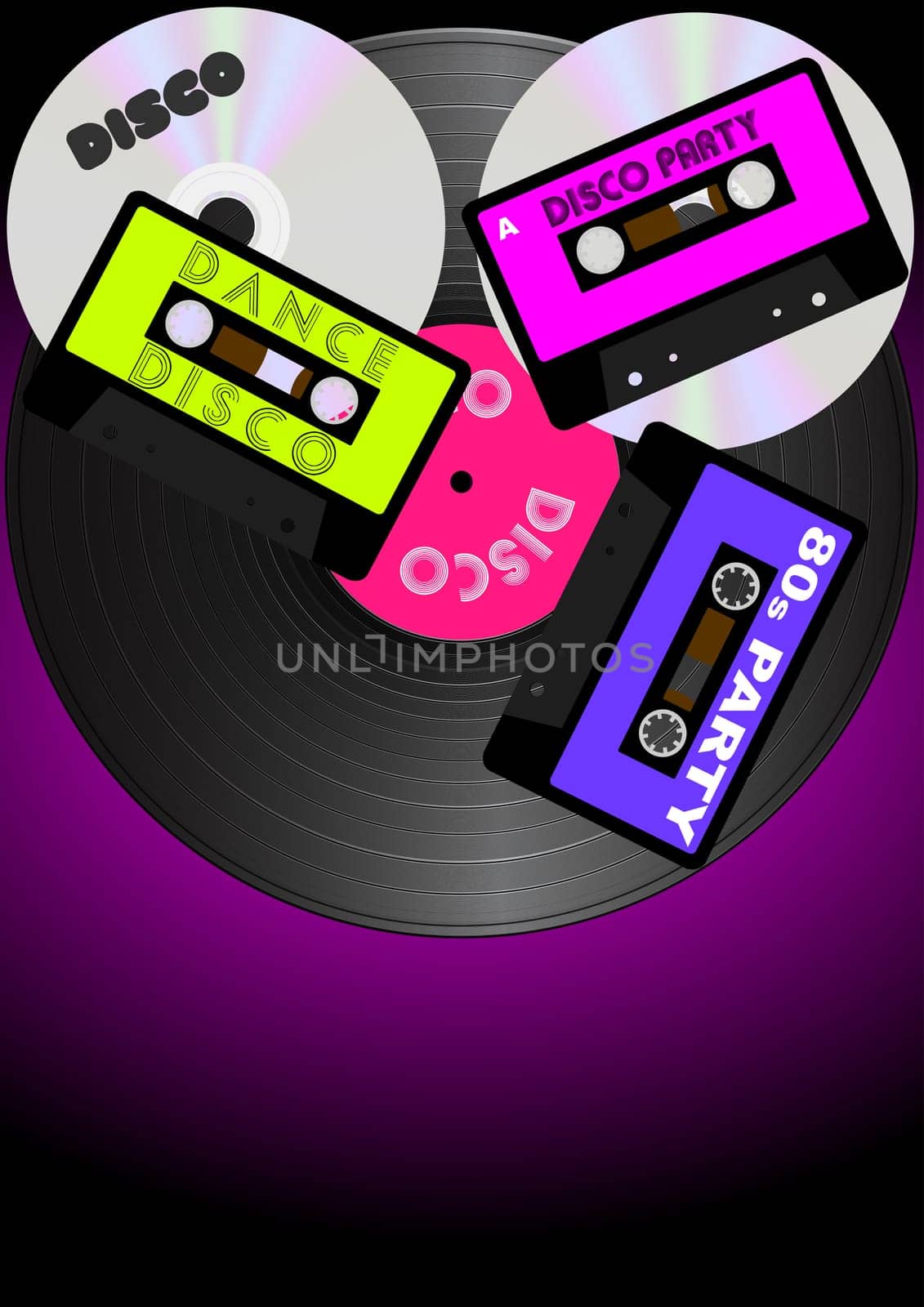 Retro Party Background