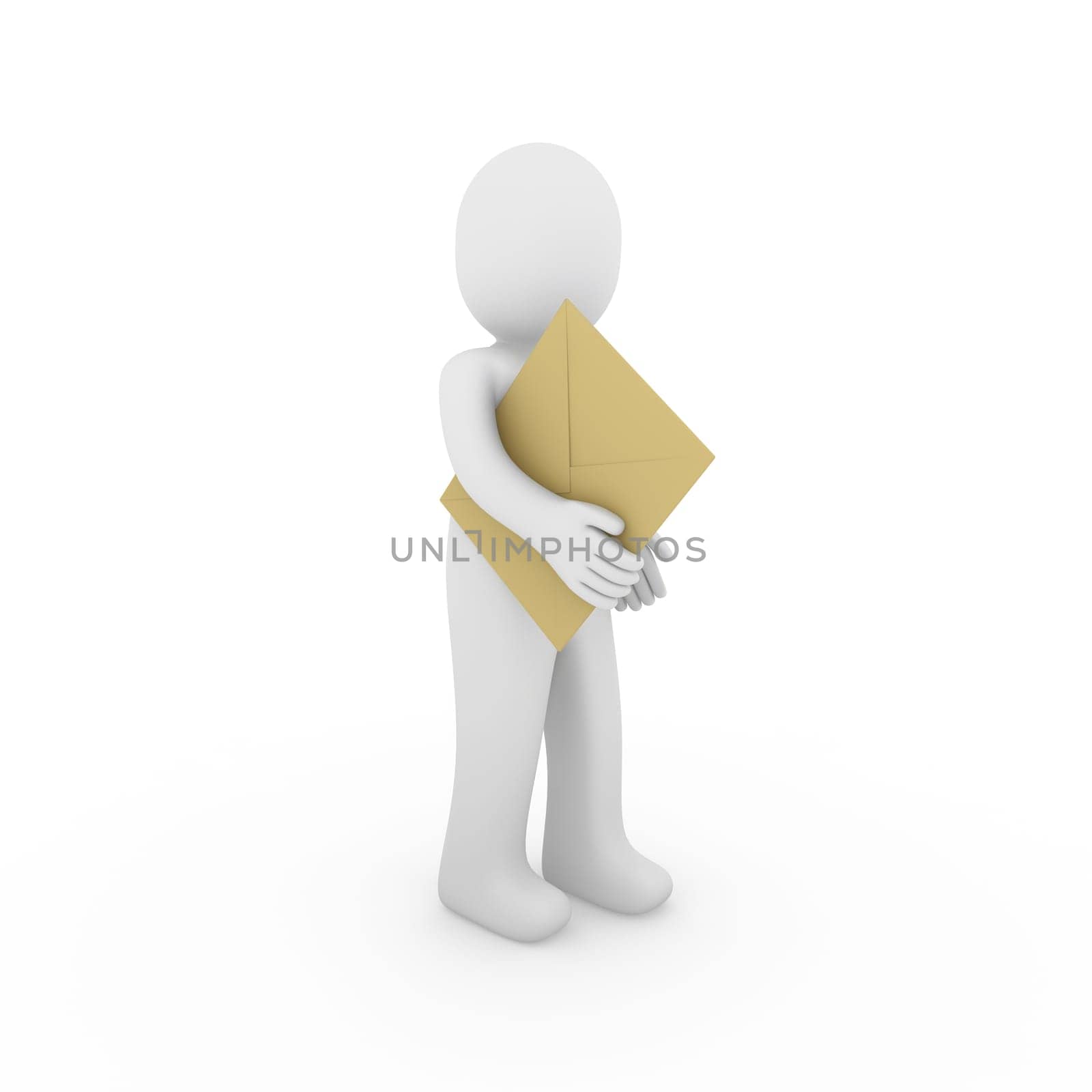 3d human letter