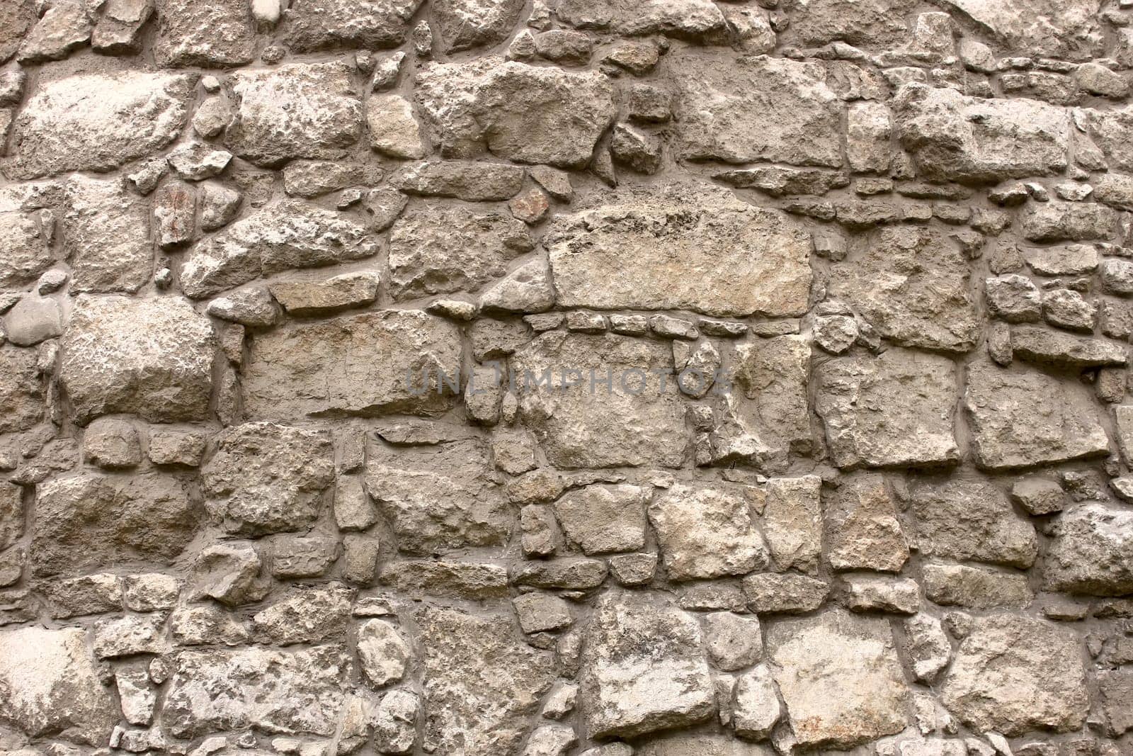 Fragment of an ancient wall fortificatio