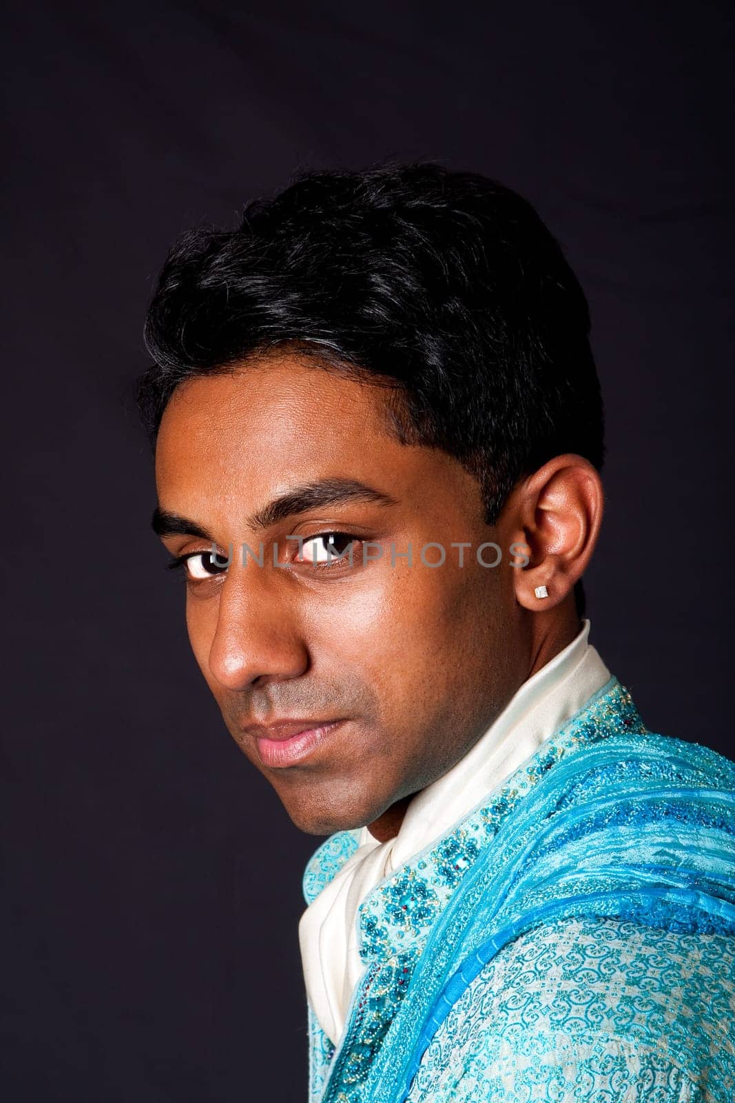 Indian hindu man face