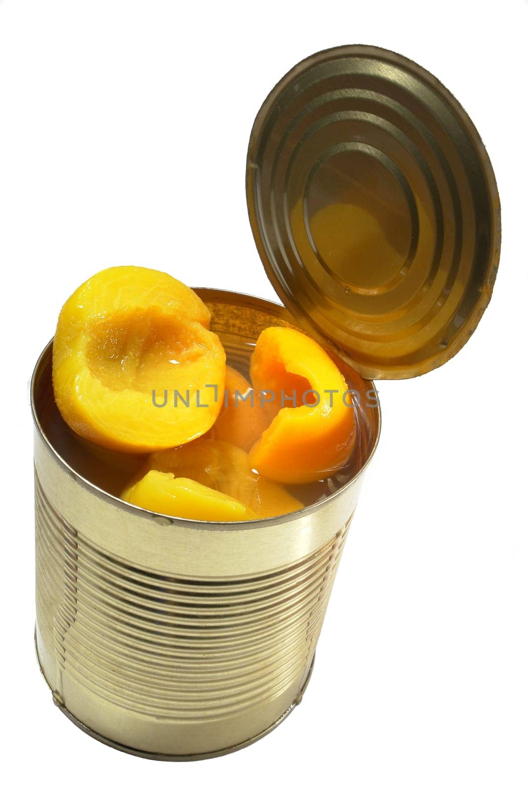 canned peaches