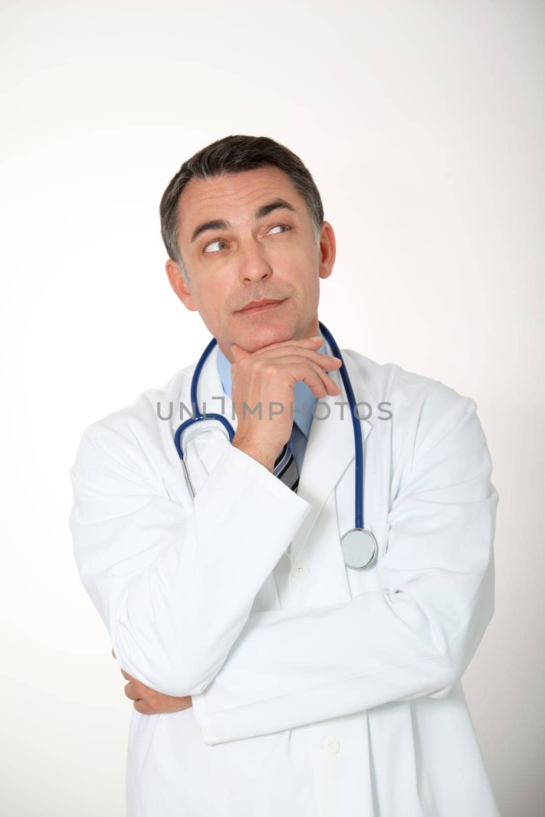 Closeup of doctor