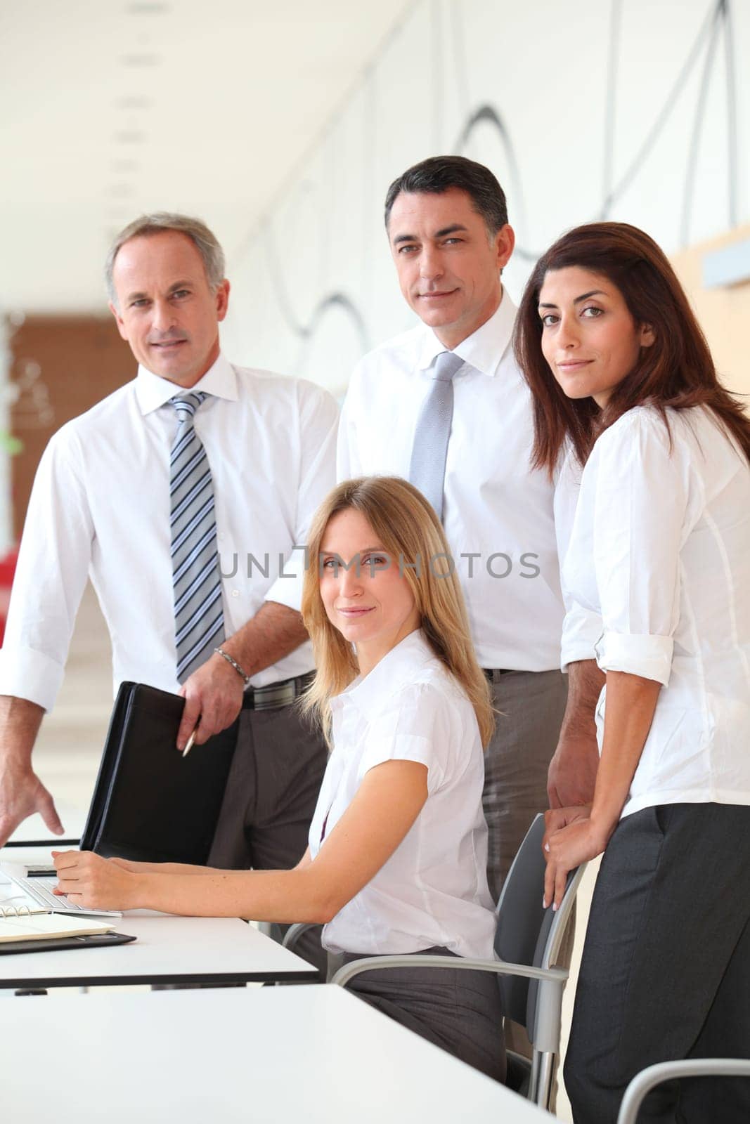 Business training in modern offices