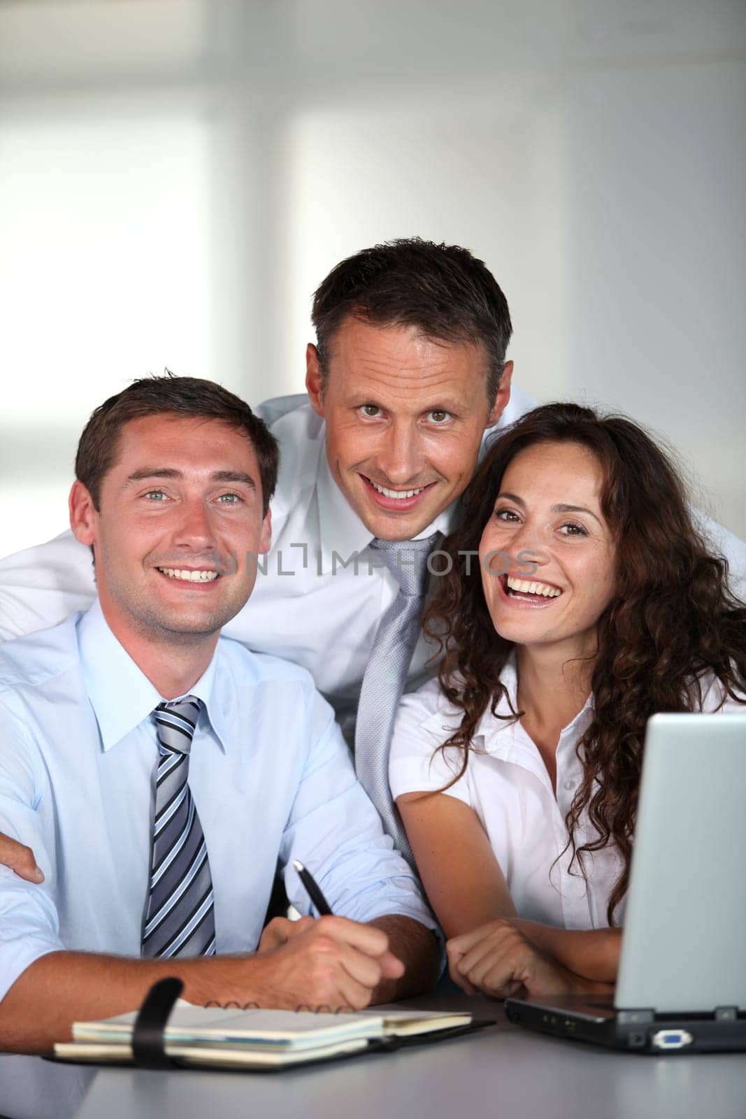 Business people in a work meeting in the office