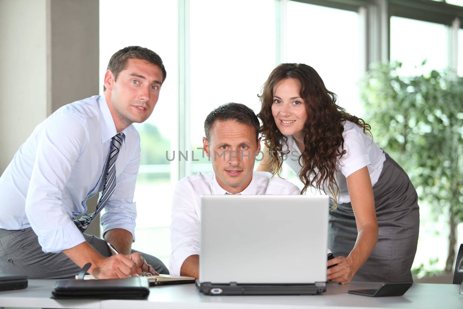 Business people in a work meeting in the office