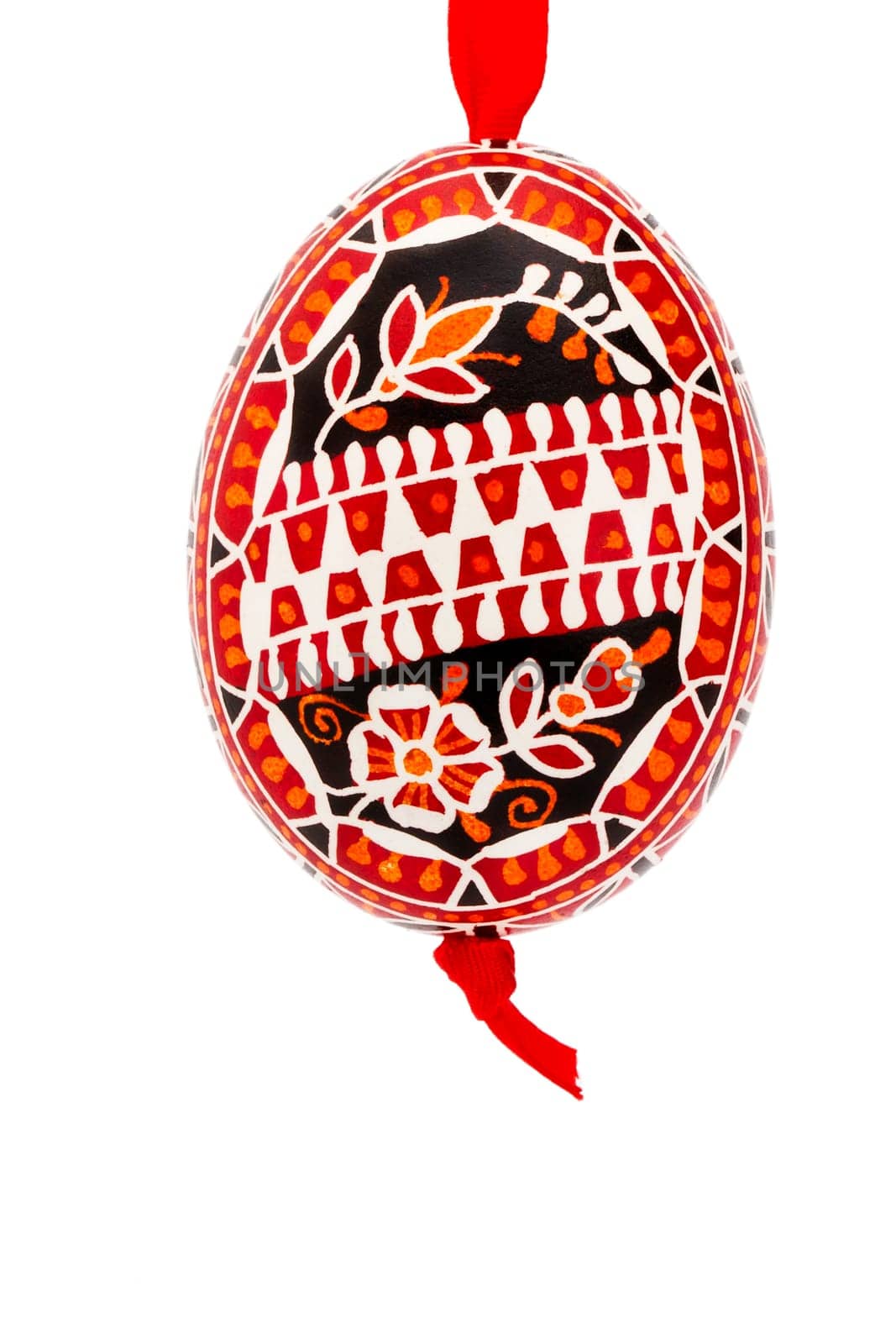 Hanging Hand Painted Easter Egg