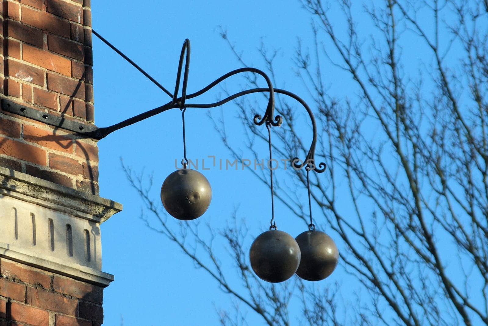 Pawnbroker sign
