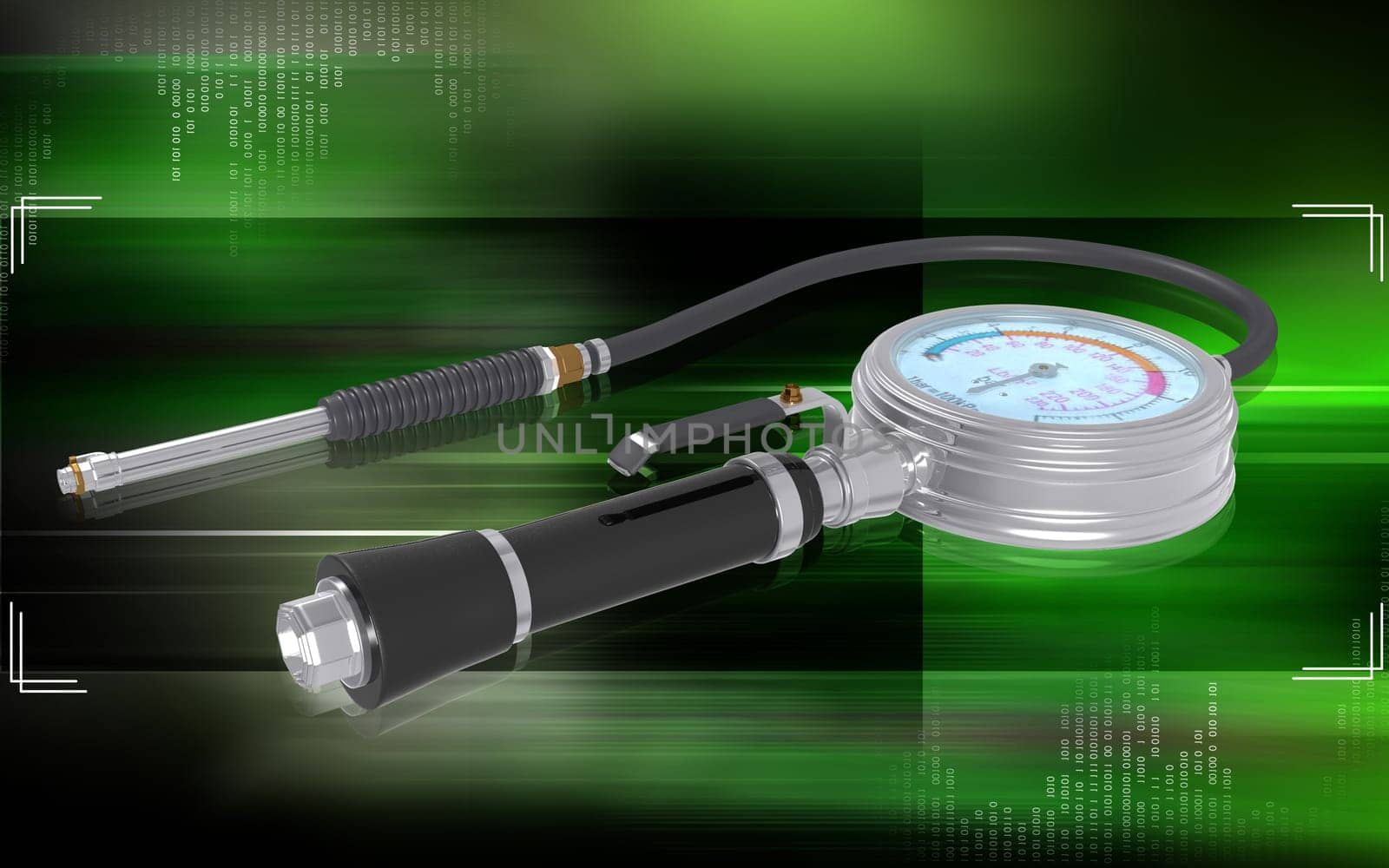 Air tyre inflator