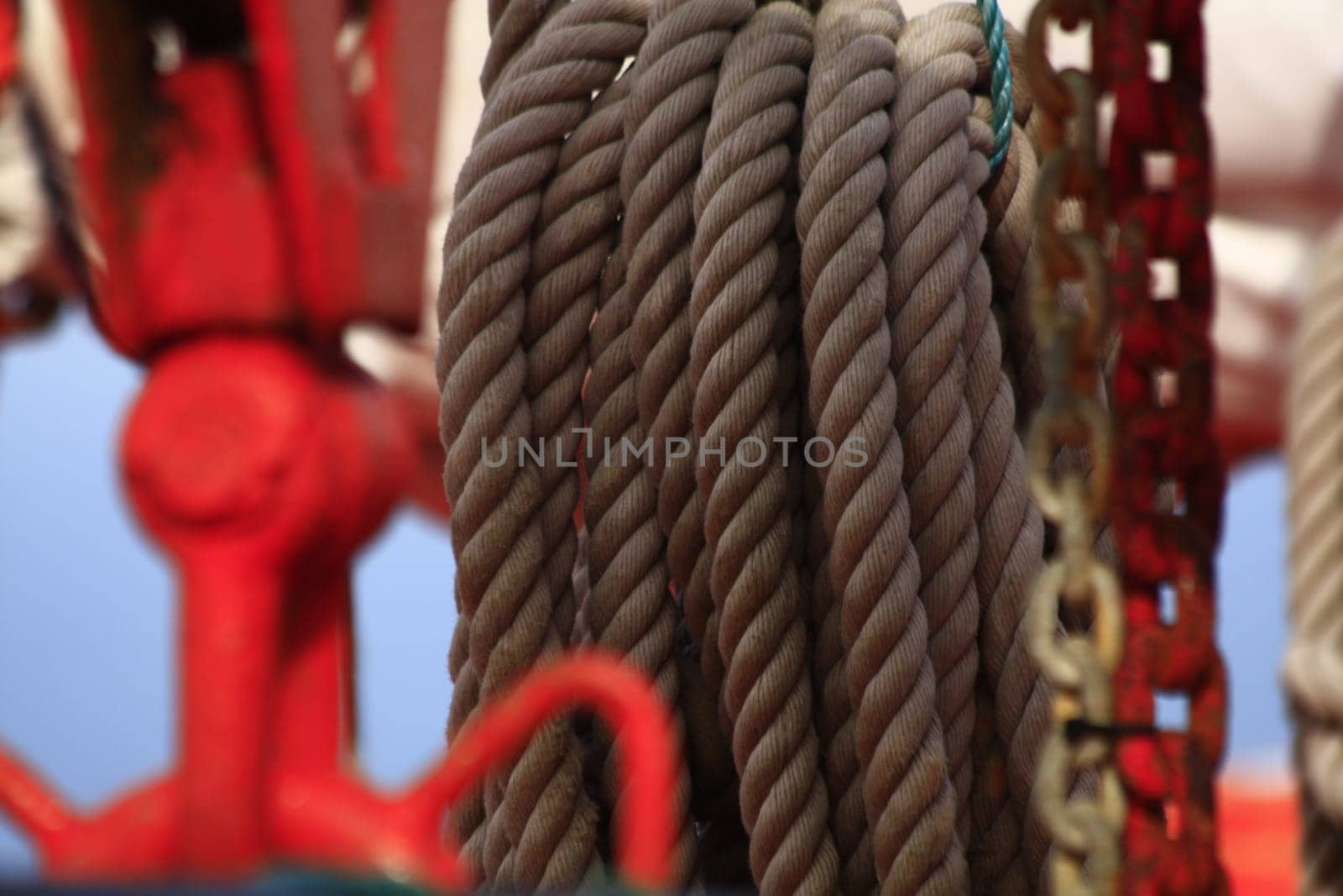 Dew on a ship