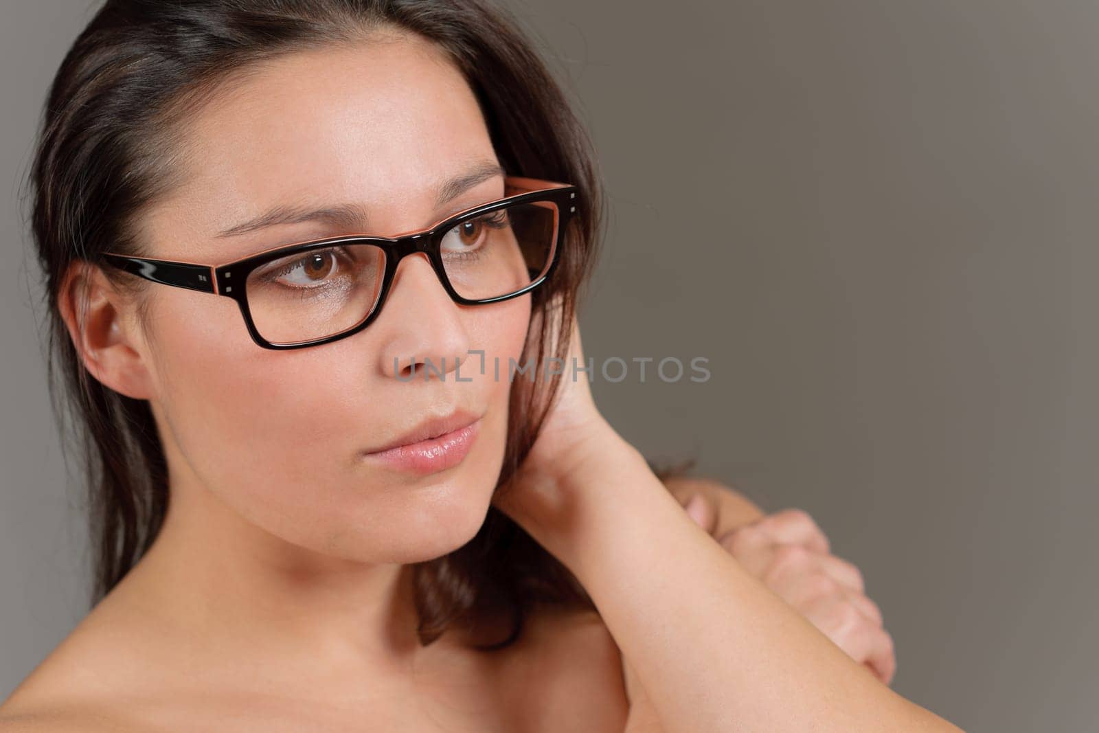 Designer glasses - trendy woman fashion