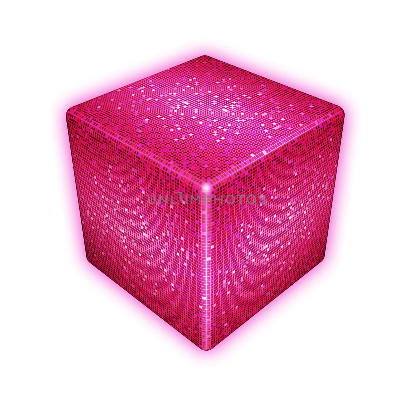 Pink Matrix Cube 02