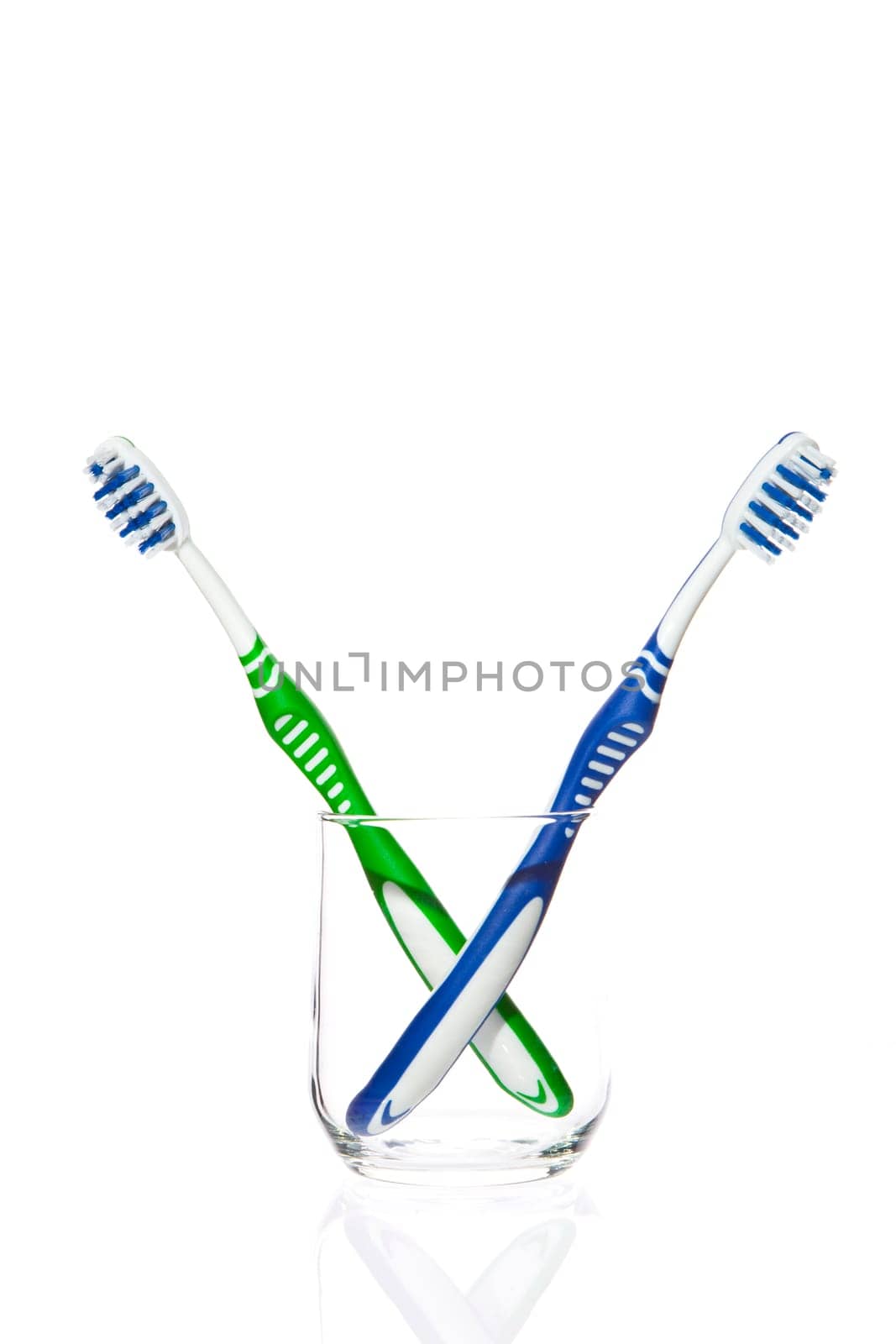 Toothbrush in a jar