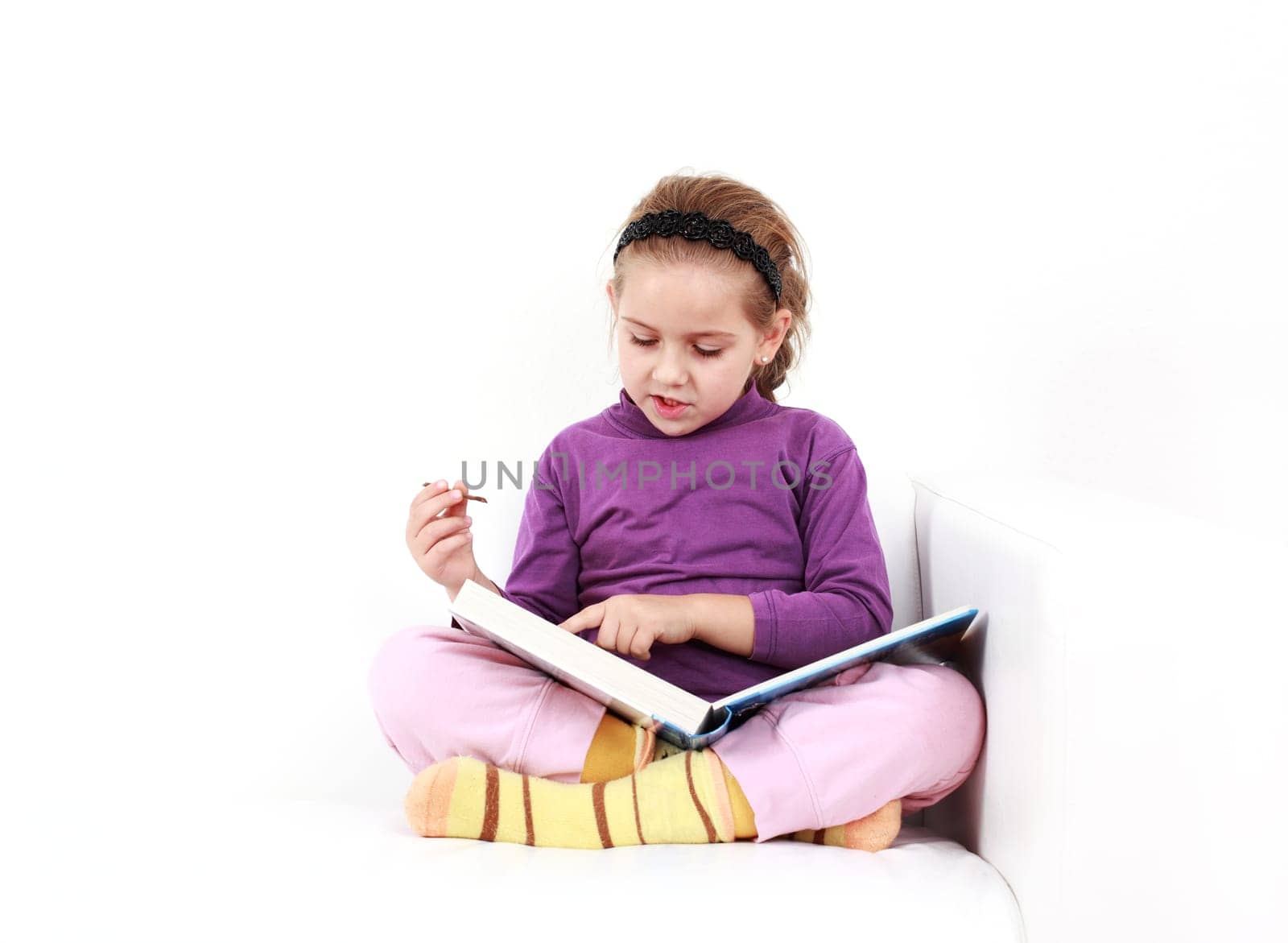 Girl reading