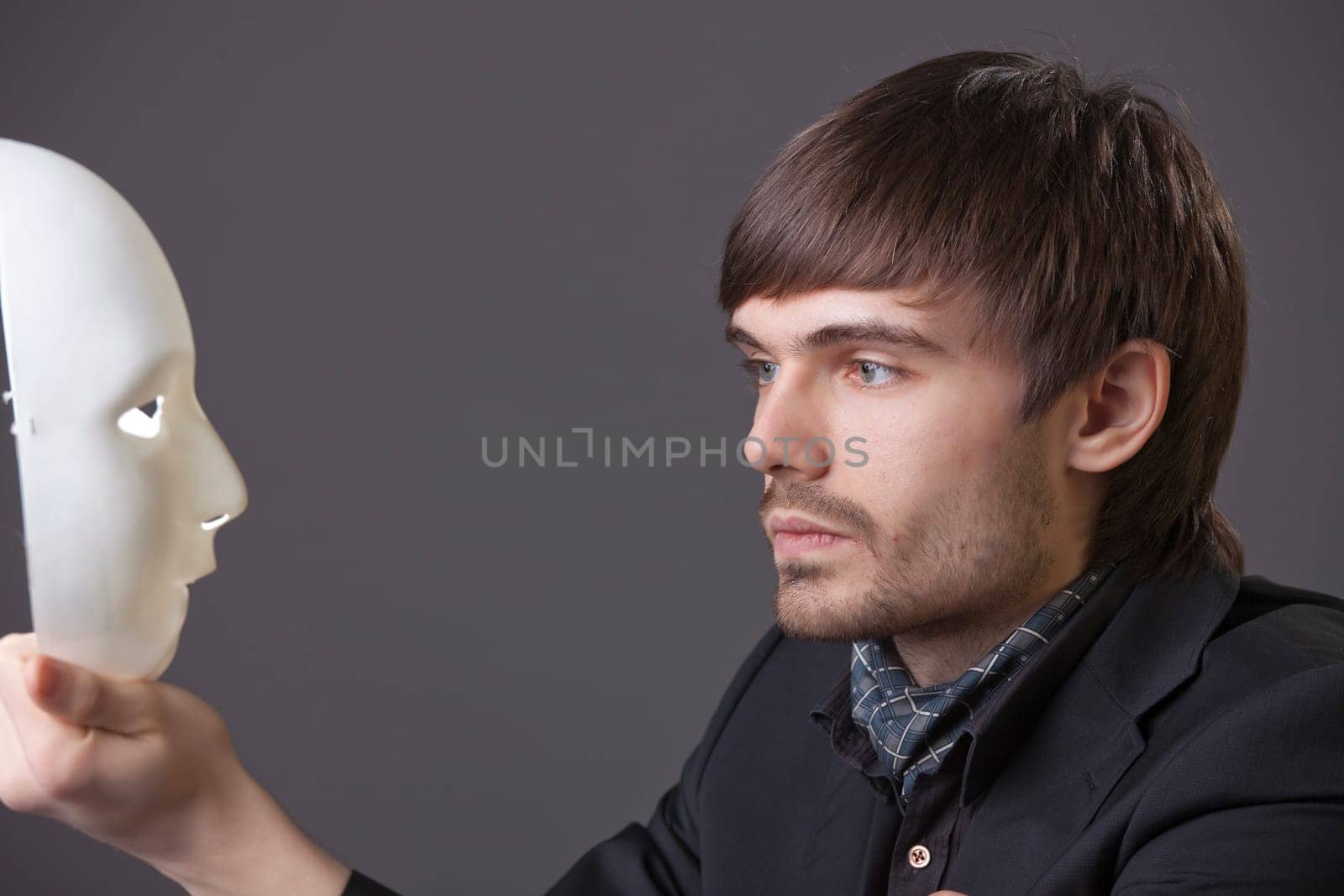 man with mask