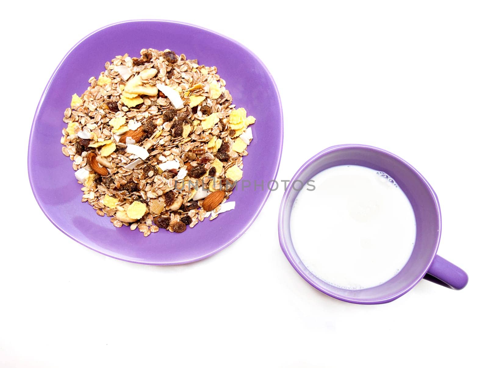 Musli and milk