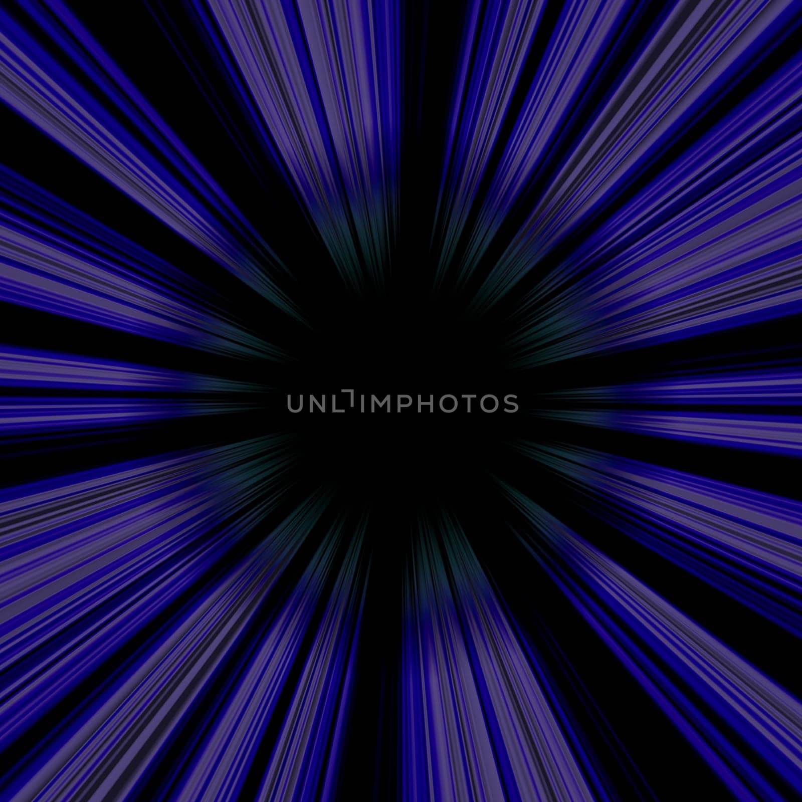 An abstract vortex illustration - speeding toward a central point.