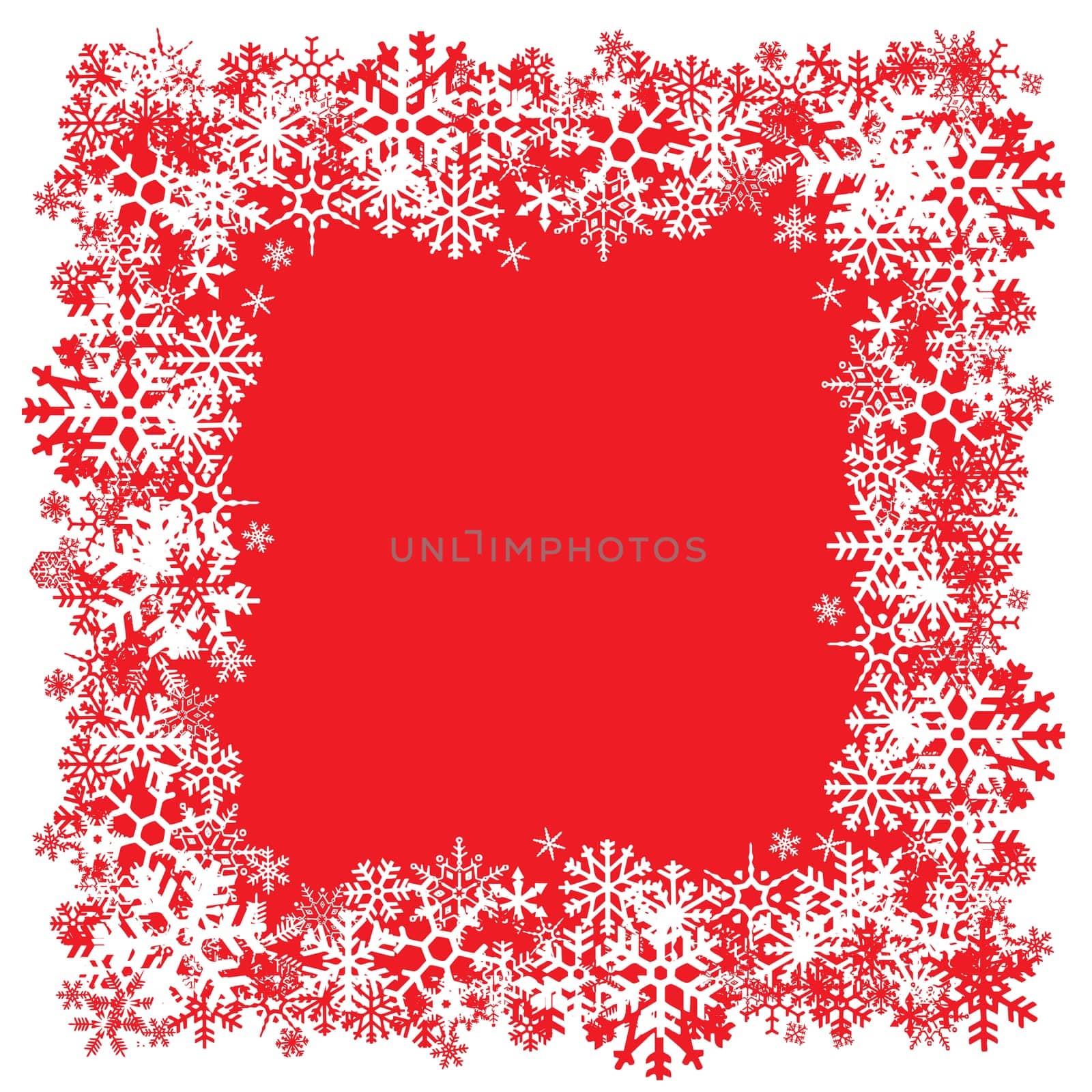 A snowflakes border texture that can be used as a border or edge on your design.