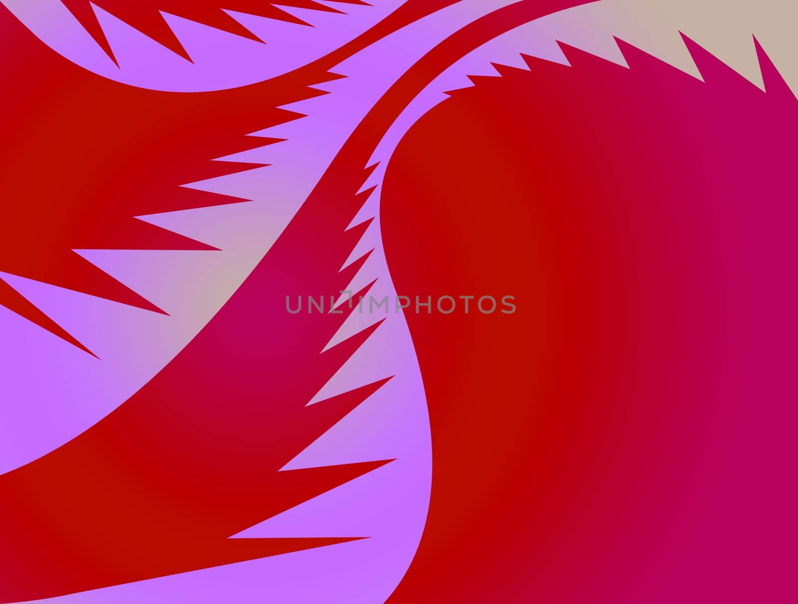 A tropical palm leaves illustration that makes a great summer background or ad layout.