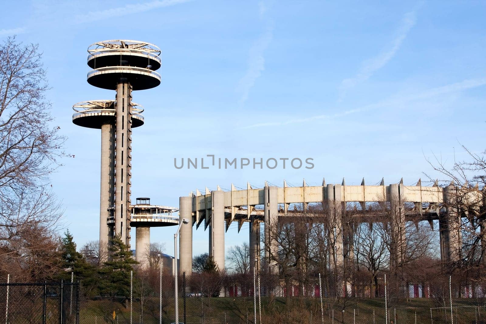 Tent of Tomorrow at the World Fair in Flushing Meadows Corona Park in Queens New York