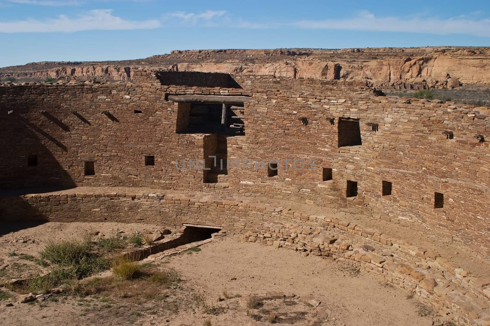 Chaco Culture National Historical Park is a United States National Historical Park and it is a portion of a UNESCO World Heritage Site hosting the densest and most exceptional concentration of pueblos in the American Southwest.