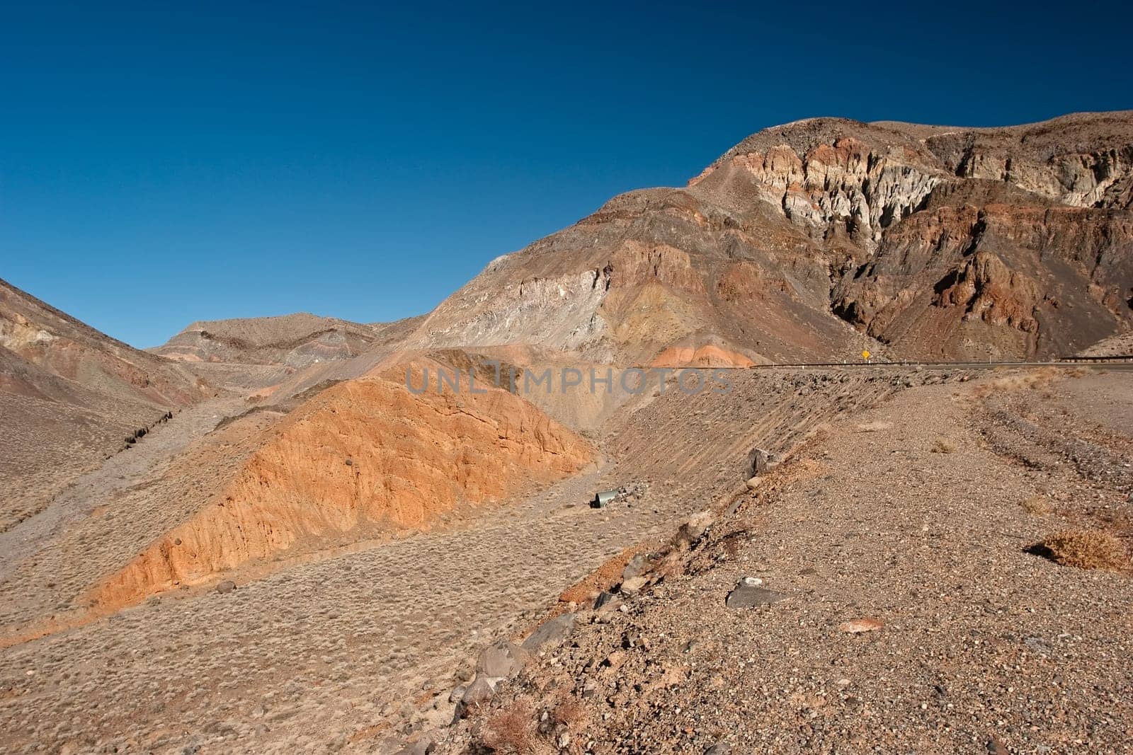 Death Valley is a desert located in the southwestern United States. It is the lowest, driest, and hottest location in North America