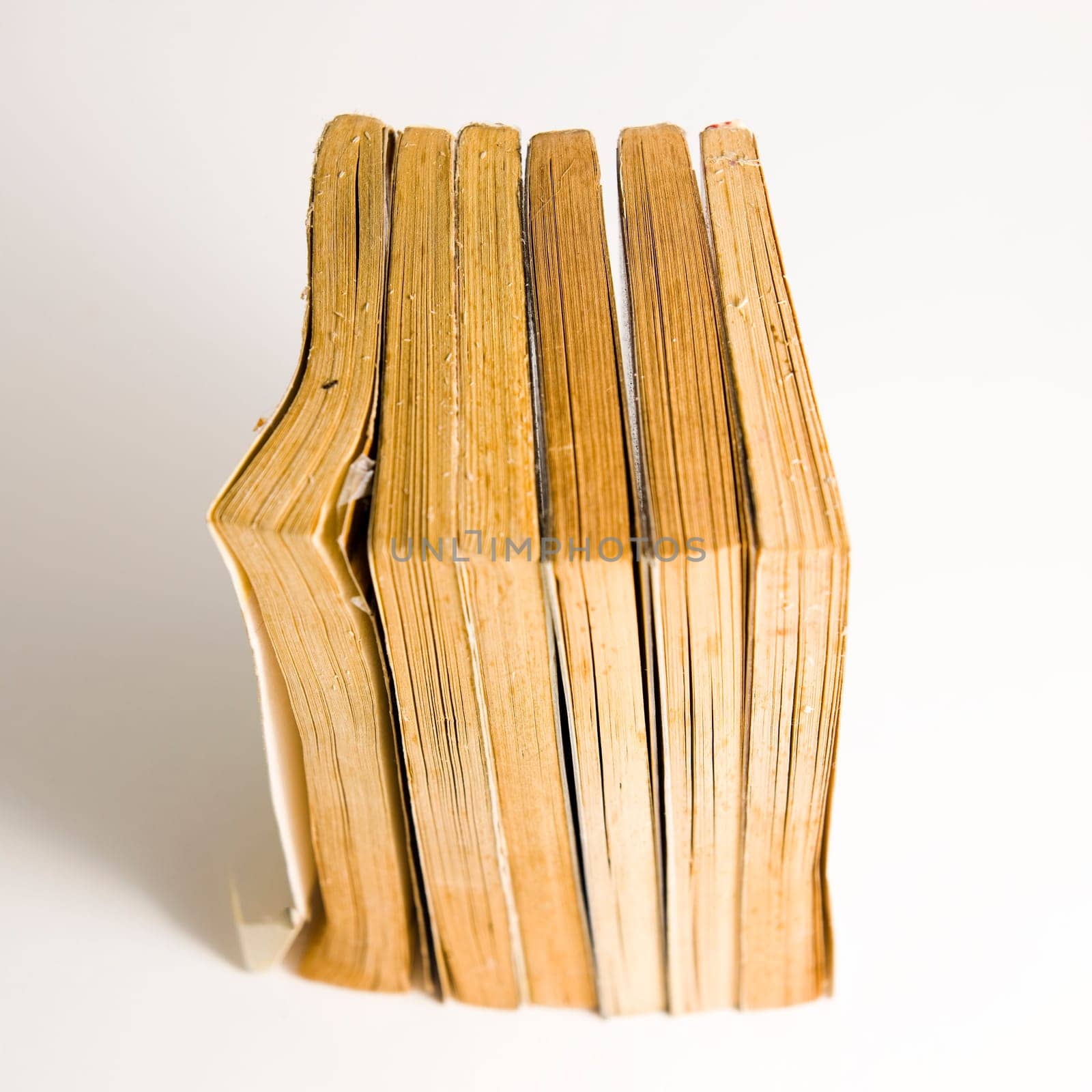 Pile of old dirty books