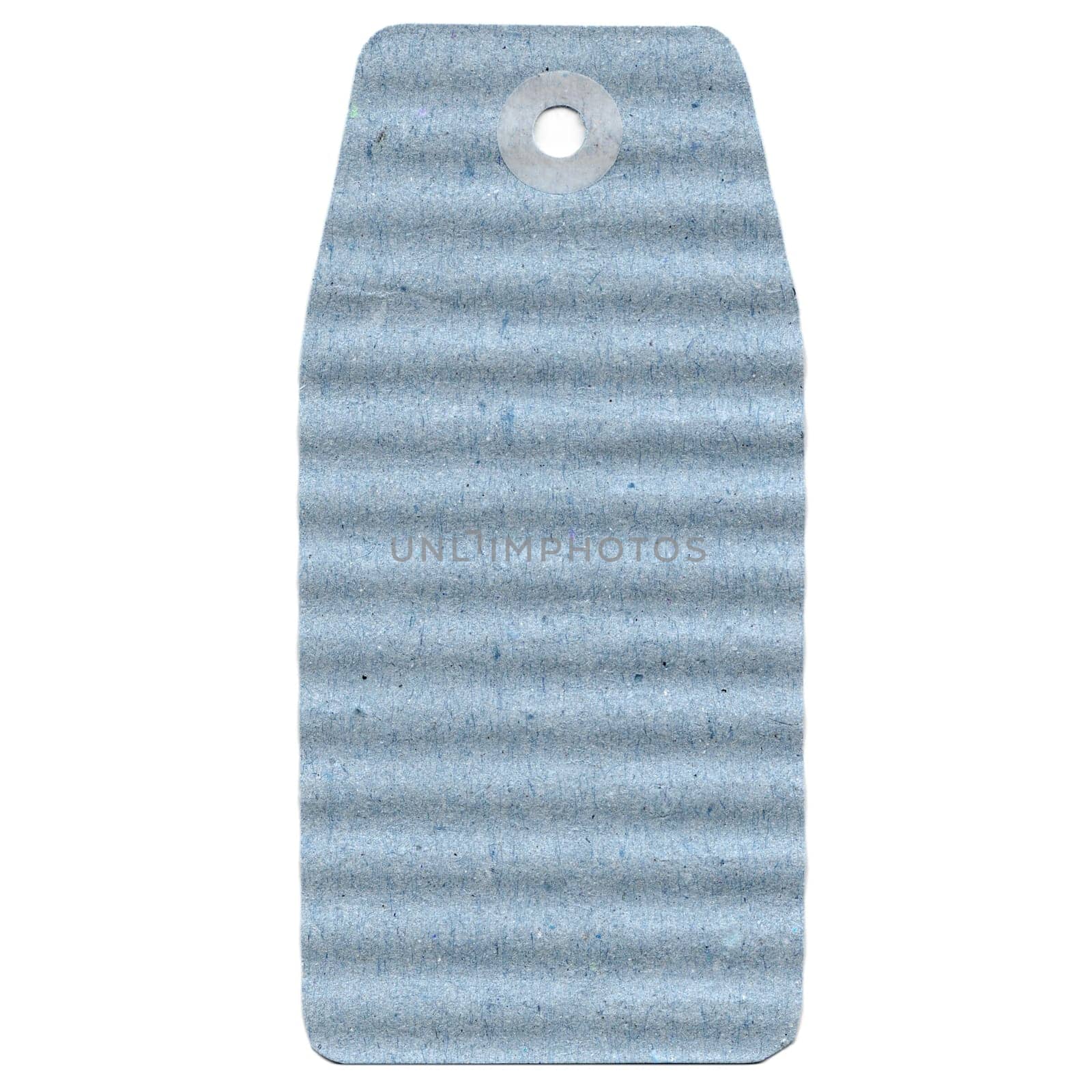 Tag label isolated over a white background
