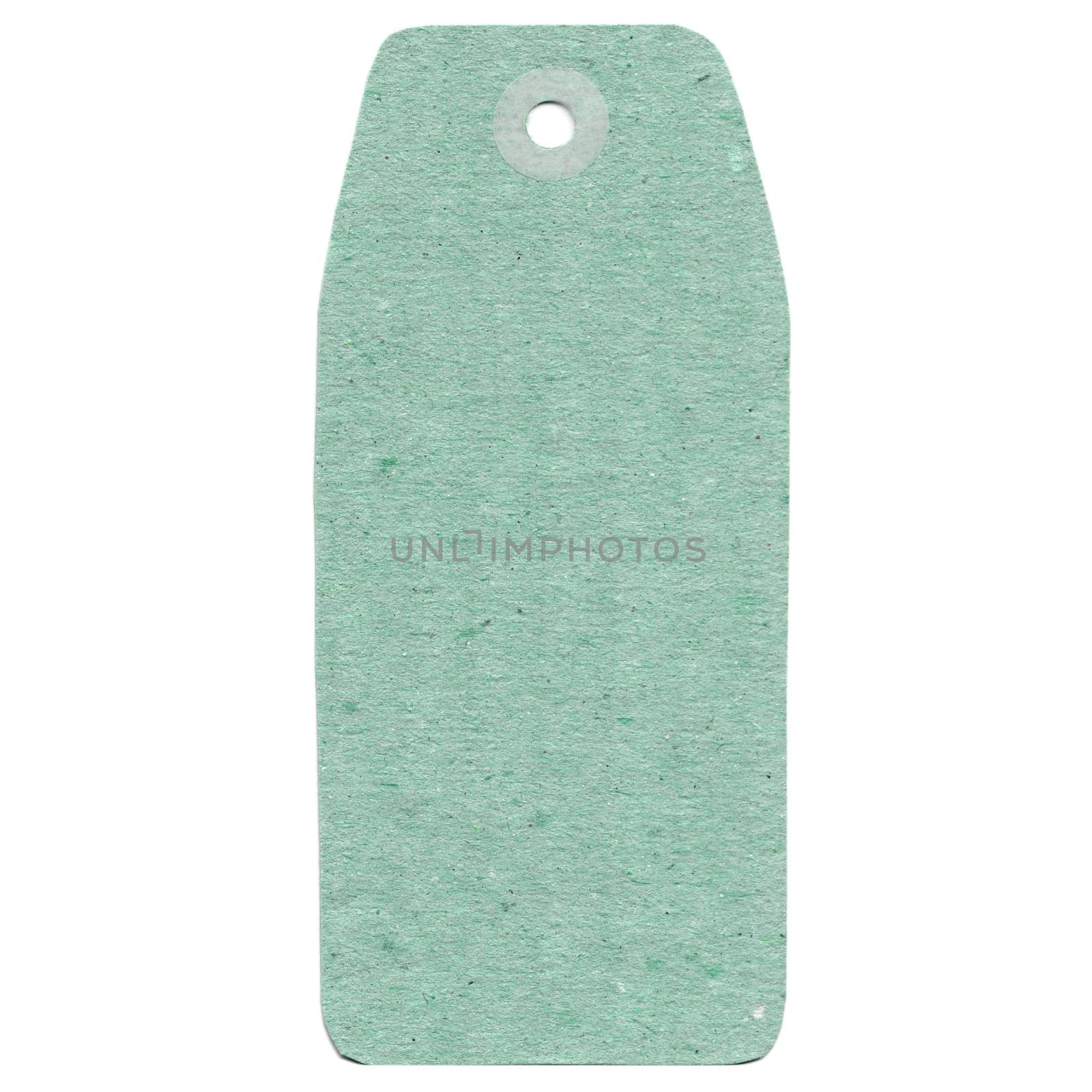 Tag label isolated over a white background