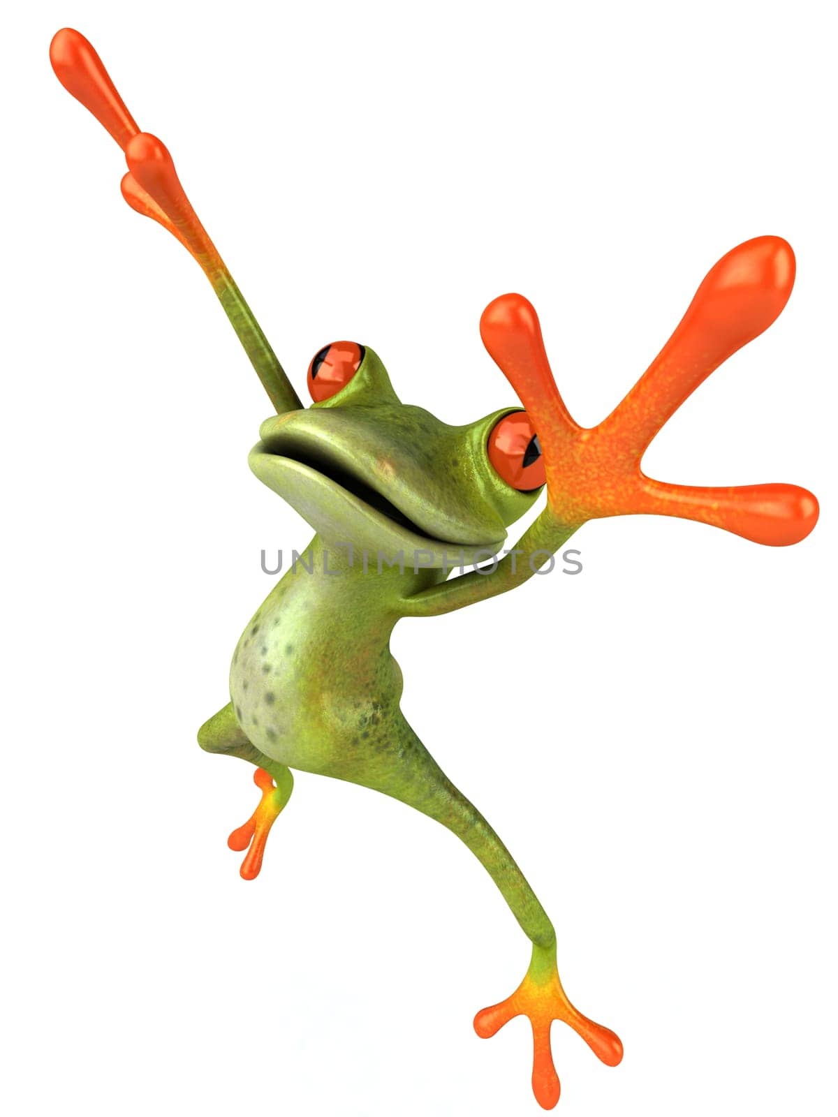 Fun frog