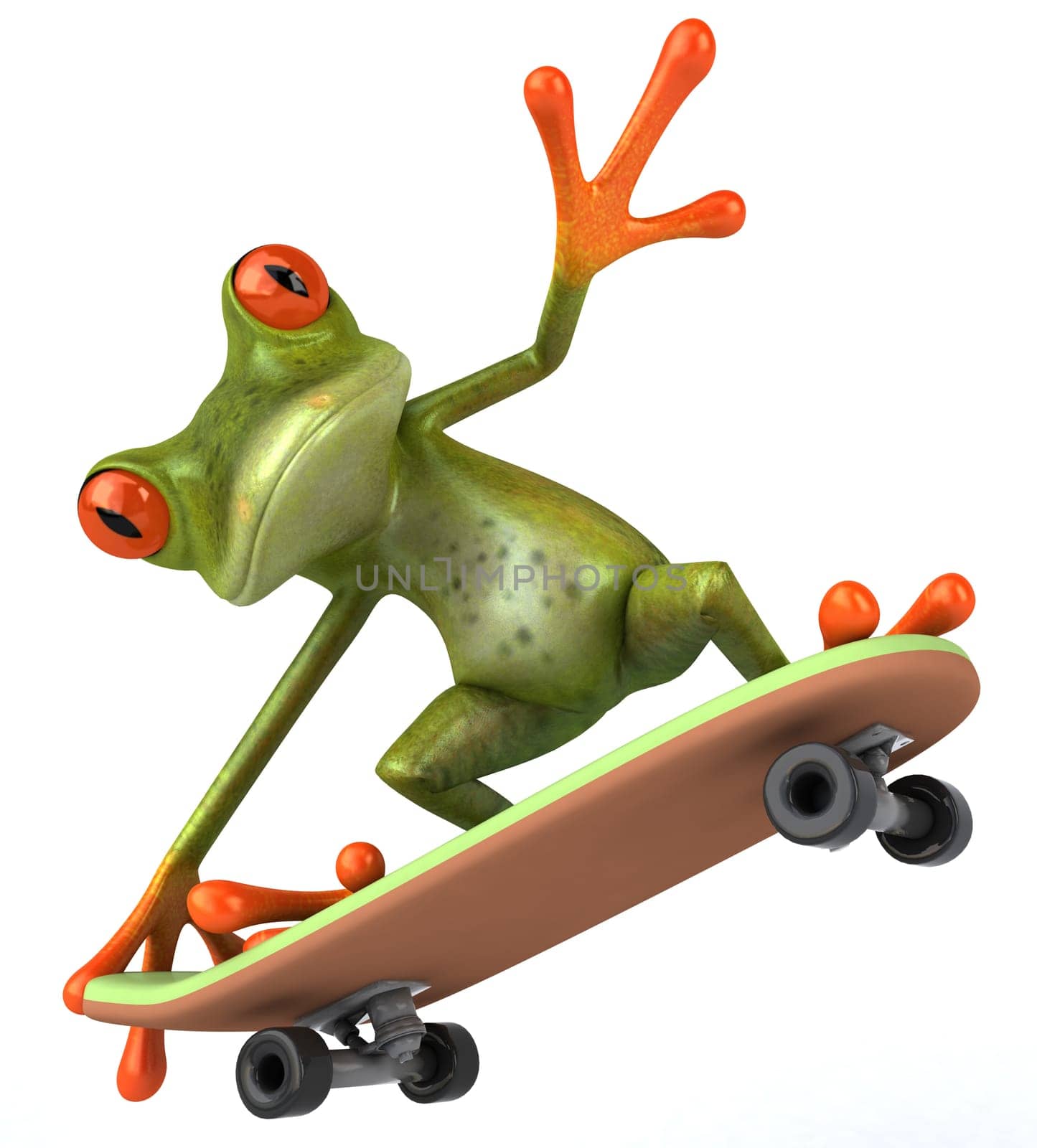 Fun frog