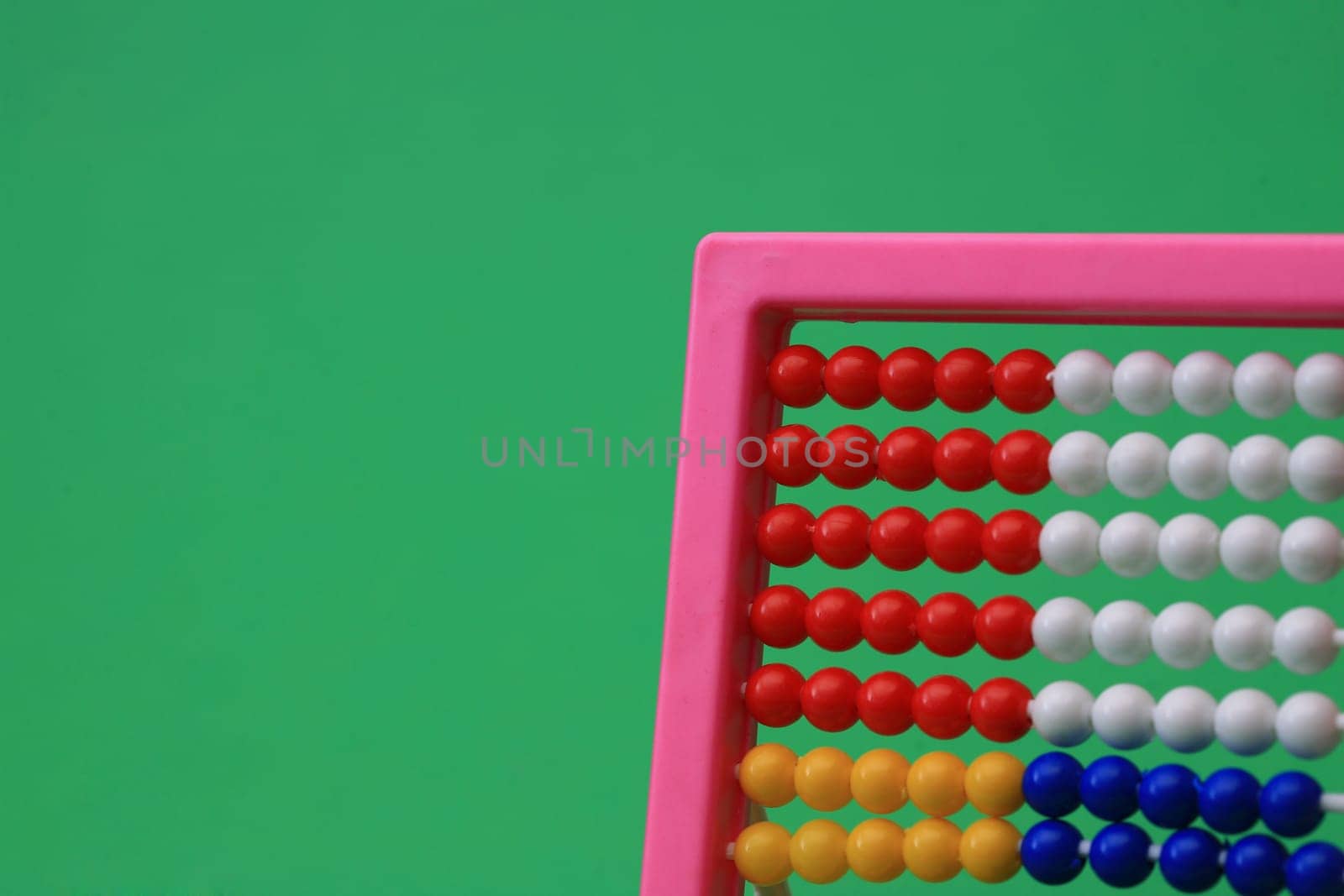 abacus focused on the shooting