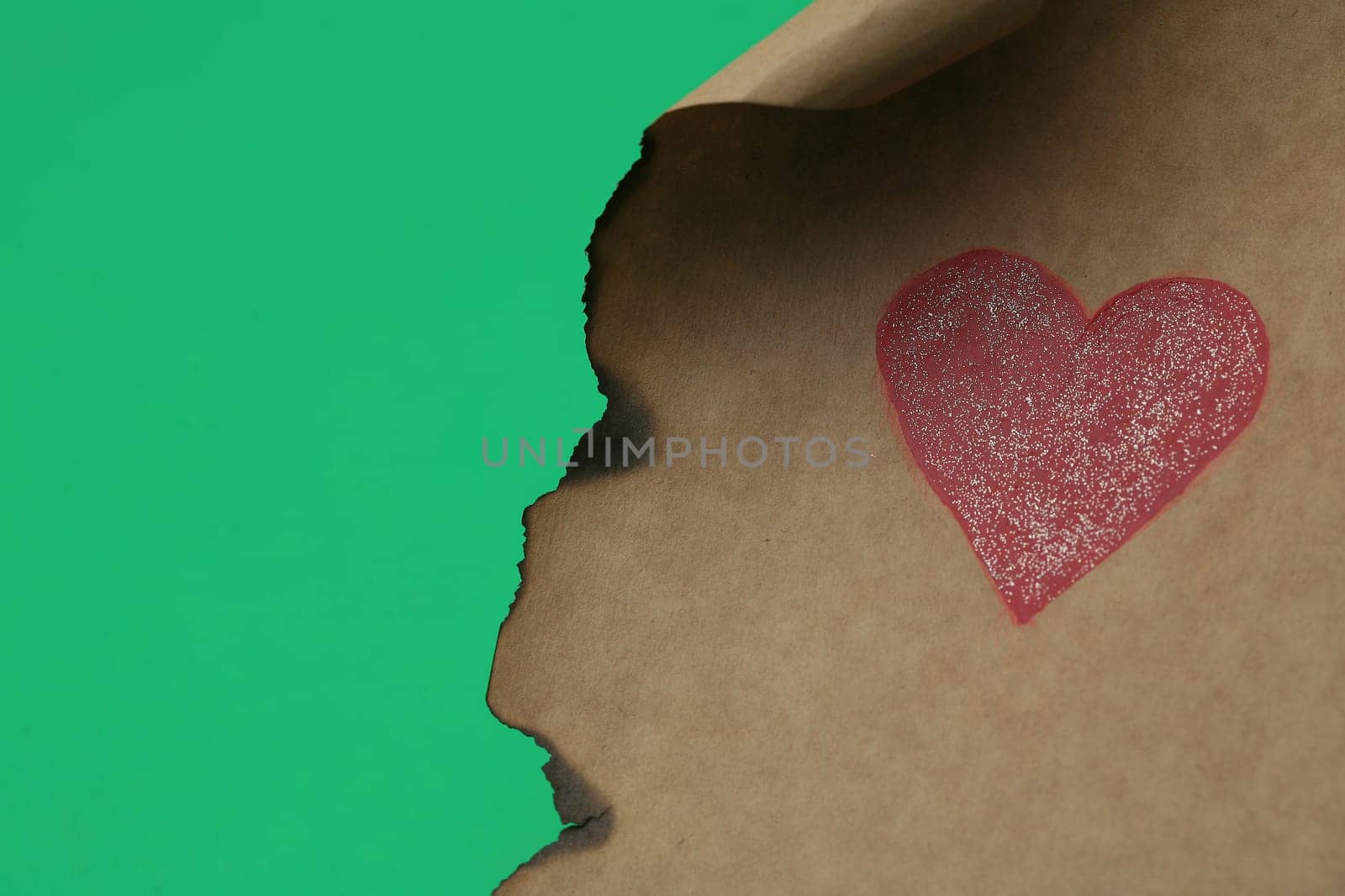 emotional heart design crafted Valentine&#039 s Day