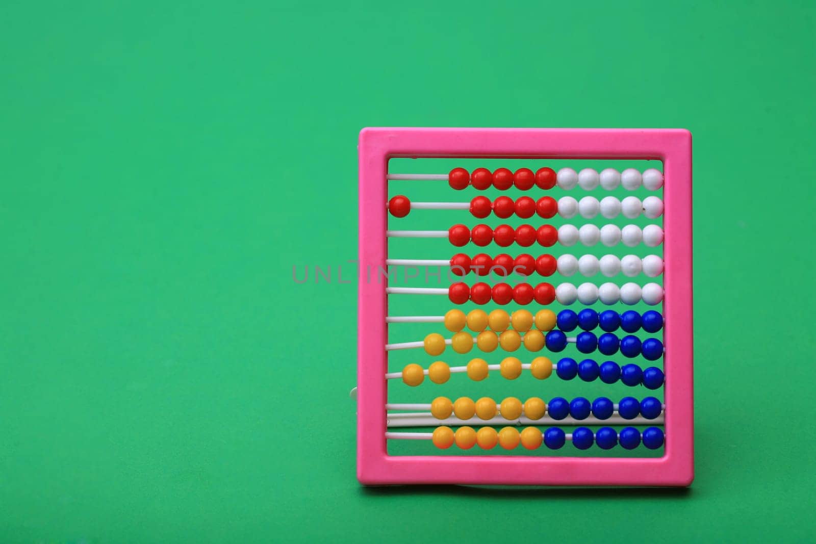 abacus focused on the shooting