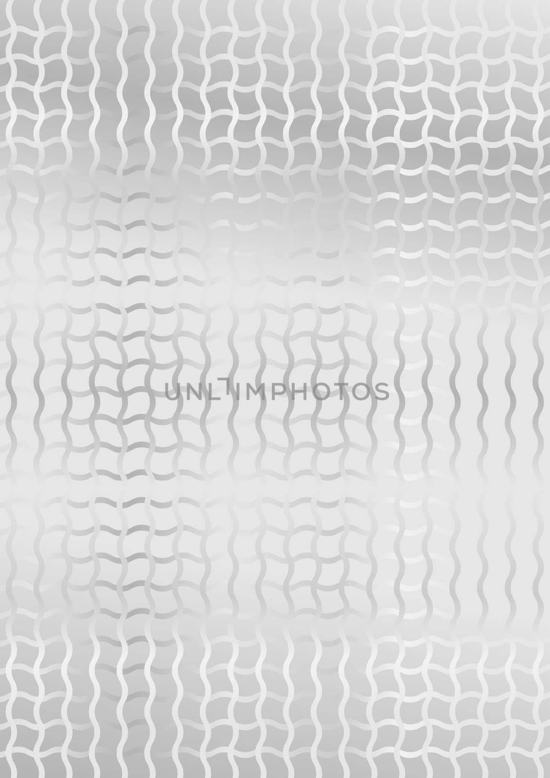 Abstract Background - Metallic Wire Grid on Grey Background
