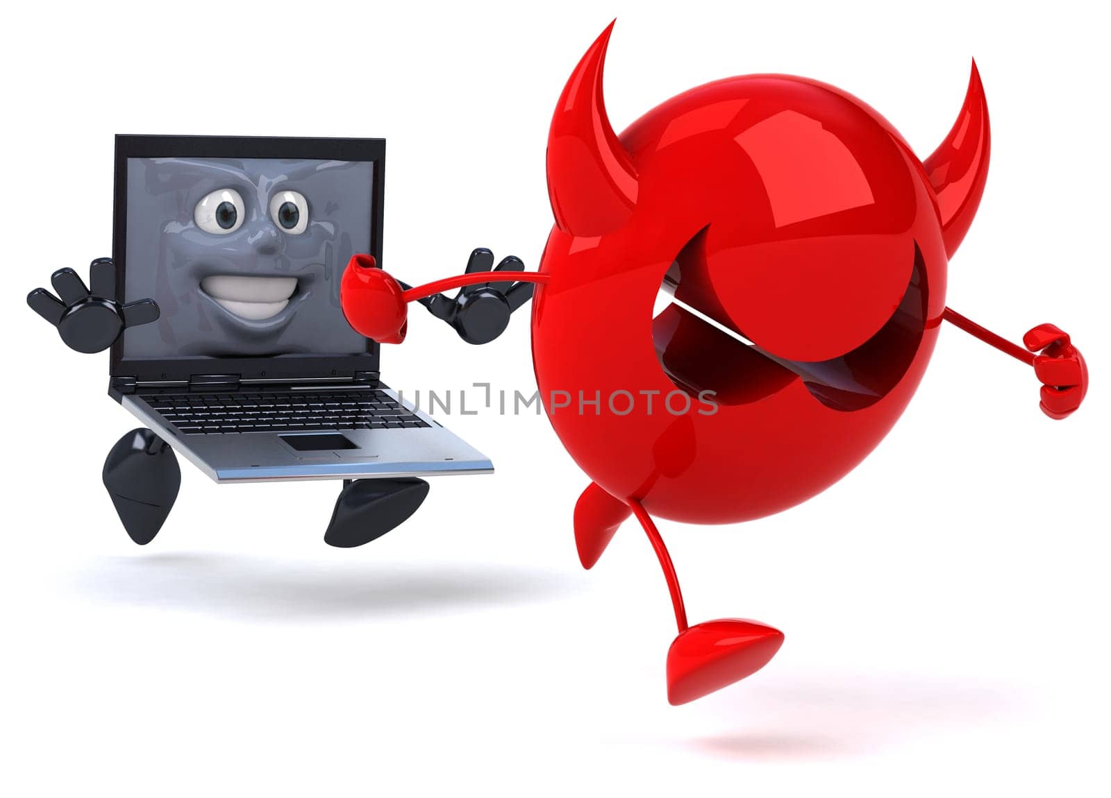 Laptop and virus