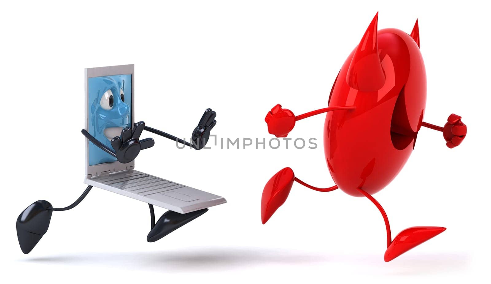 Laptop and virus