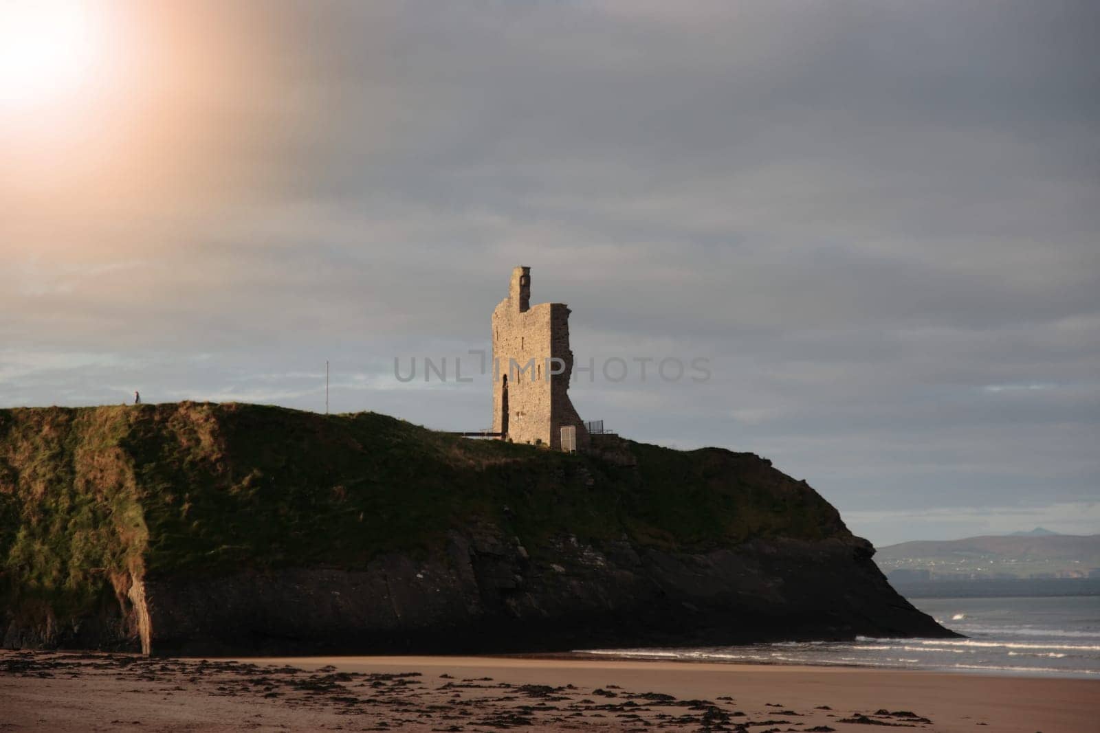 a view of the beach in ballybunion co kerry ireland