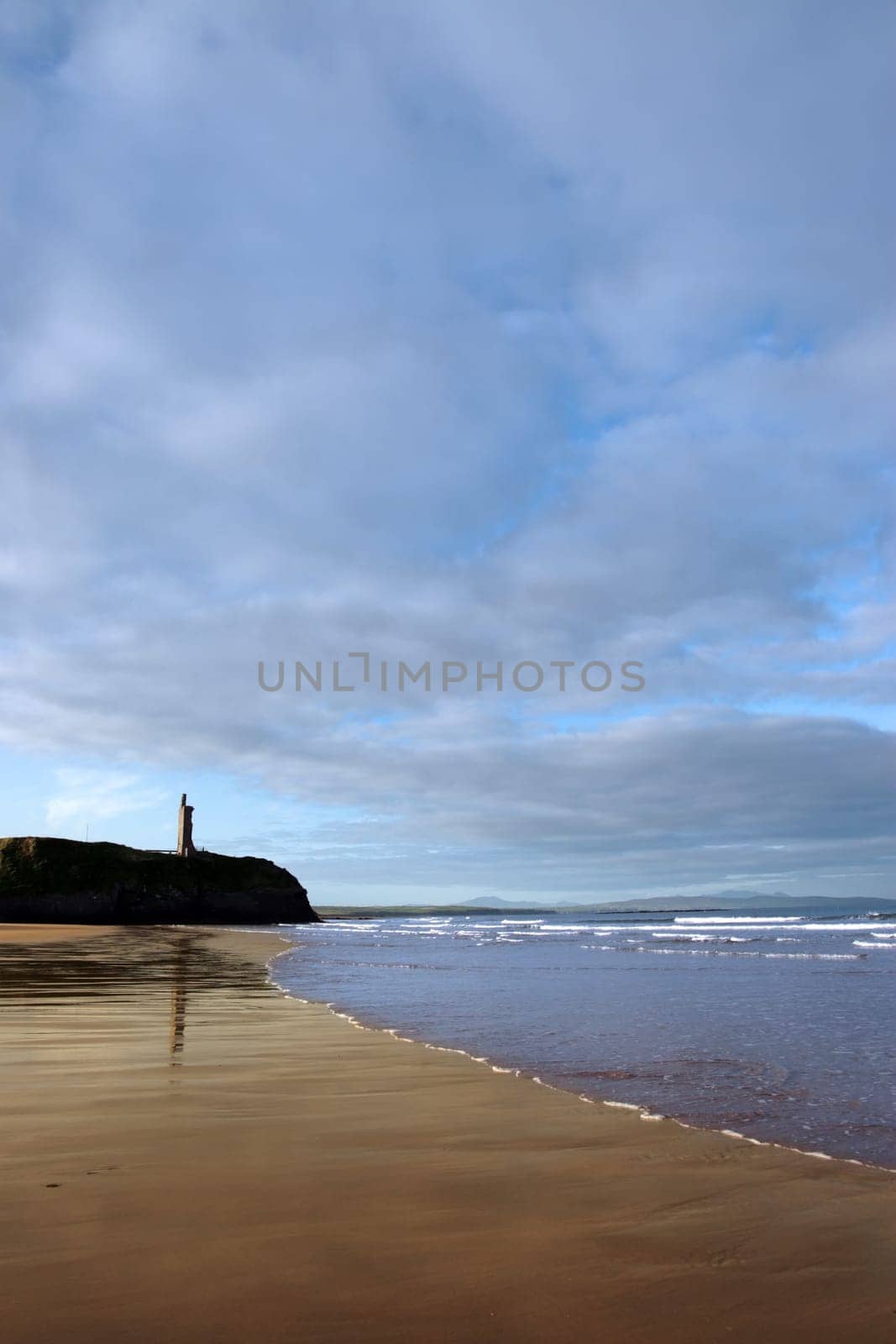 a view of the beach in ballybunion co kerry ireland