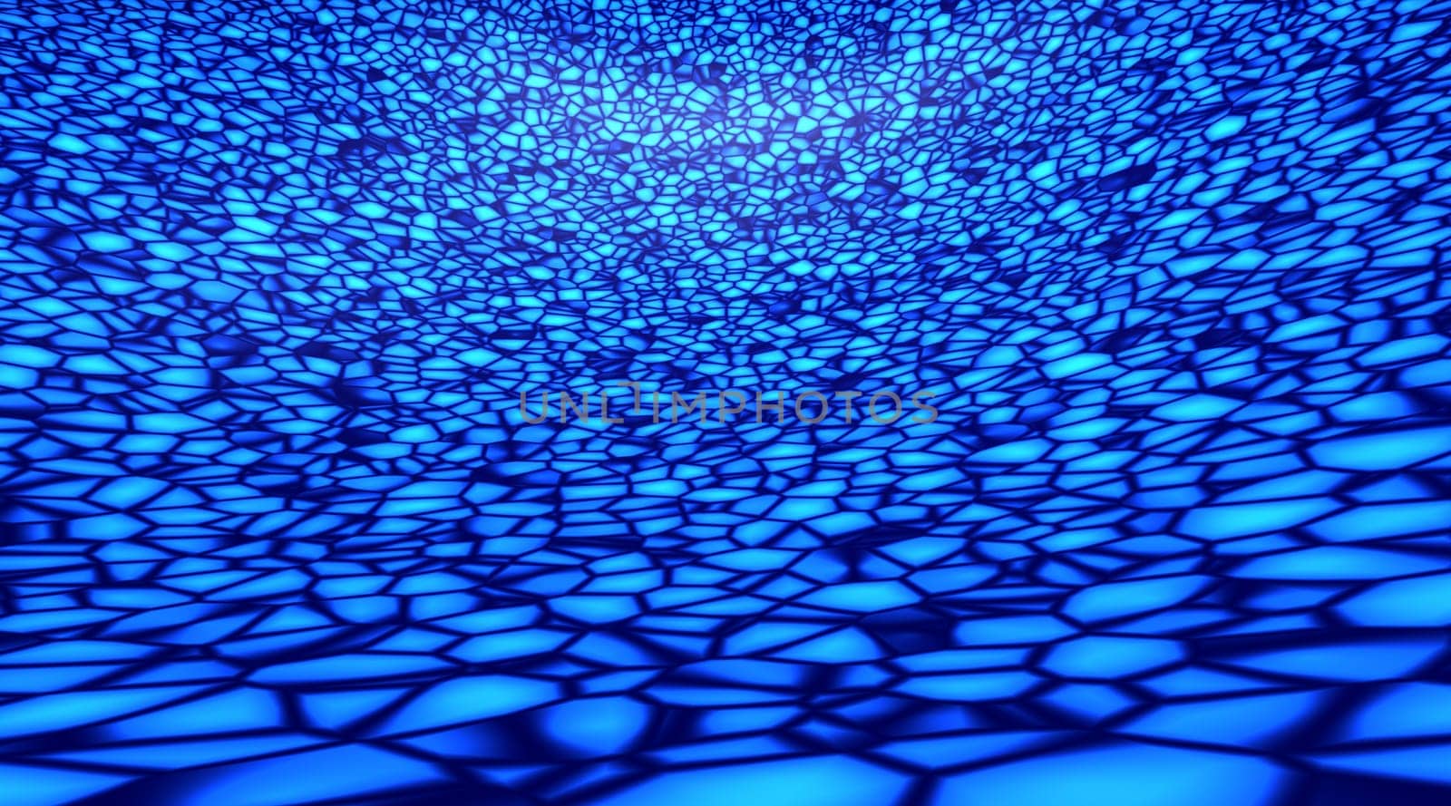 Blue Cells Background 01