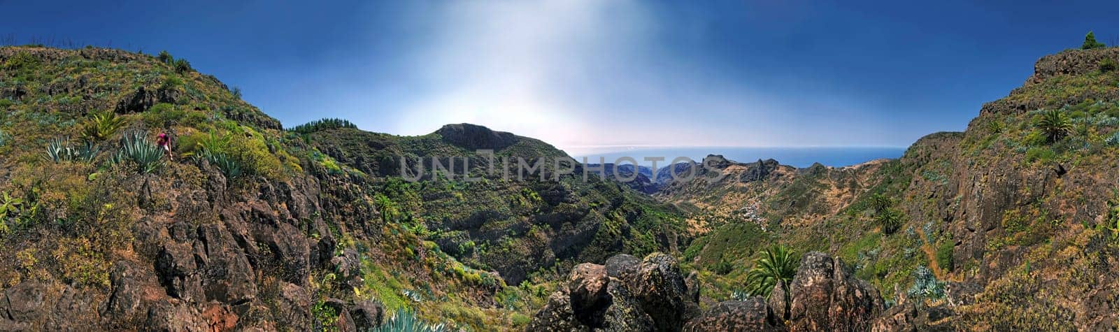 Valley of Imada on La Gomera