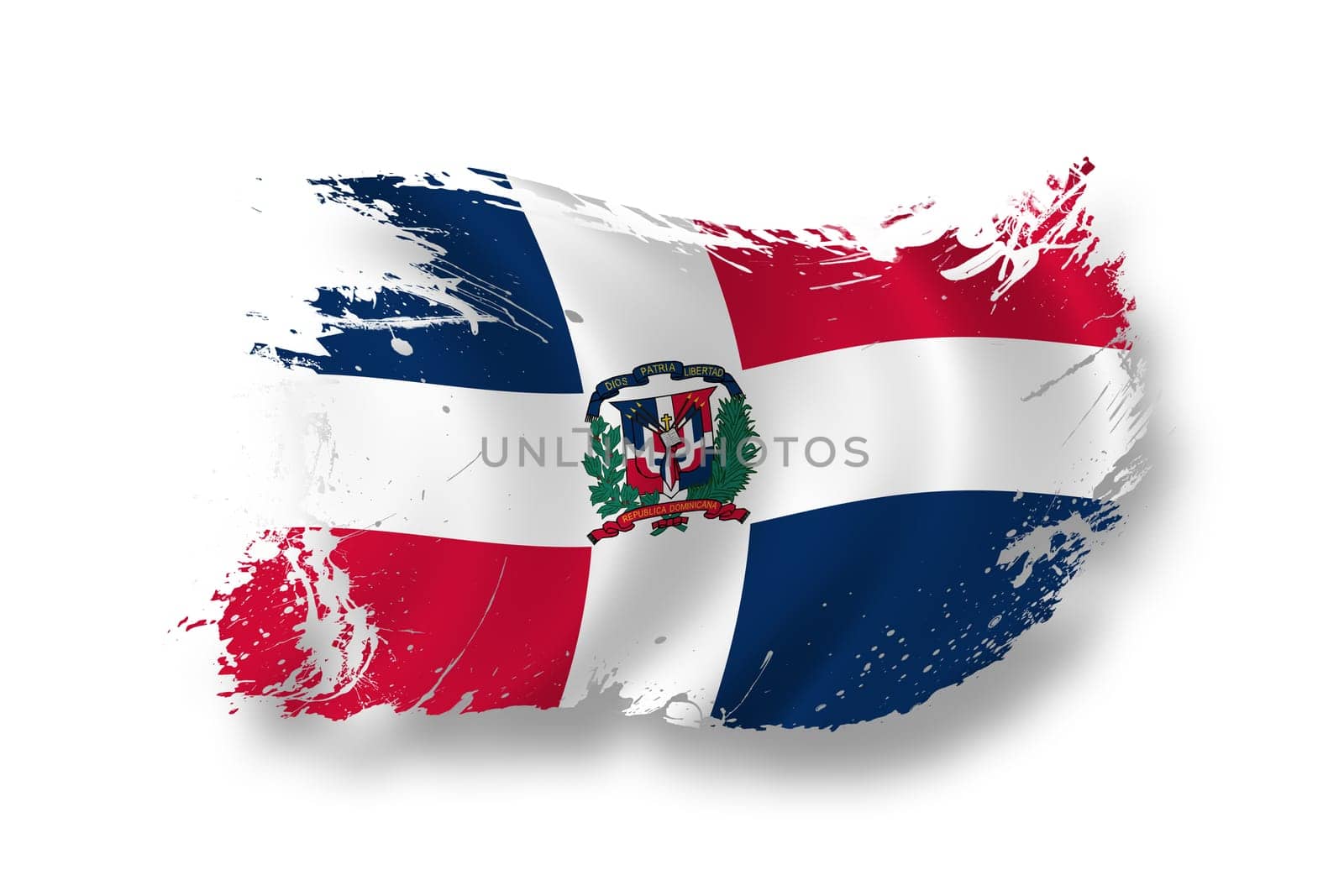 Flag of Dominica Republic