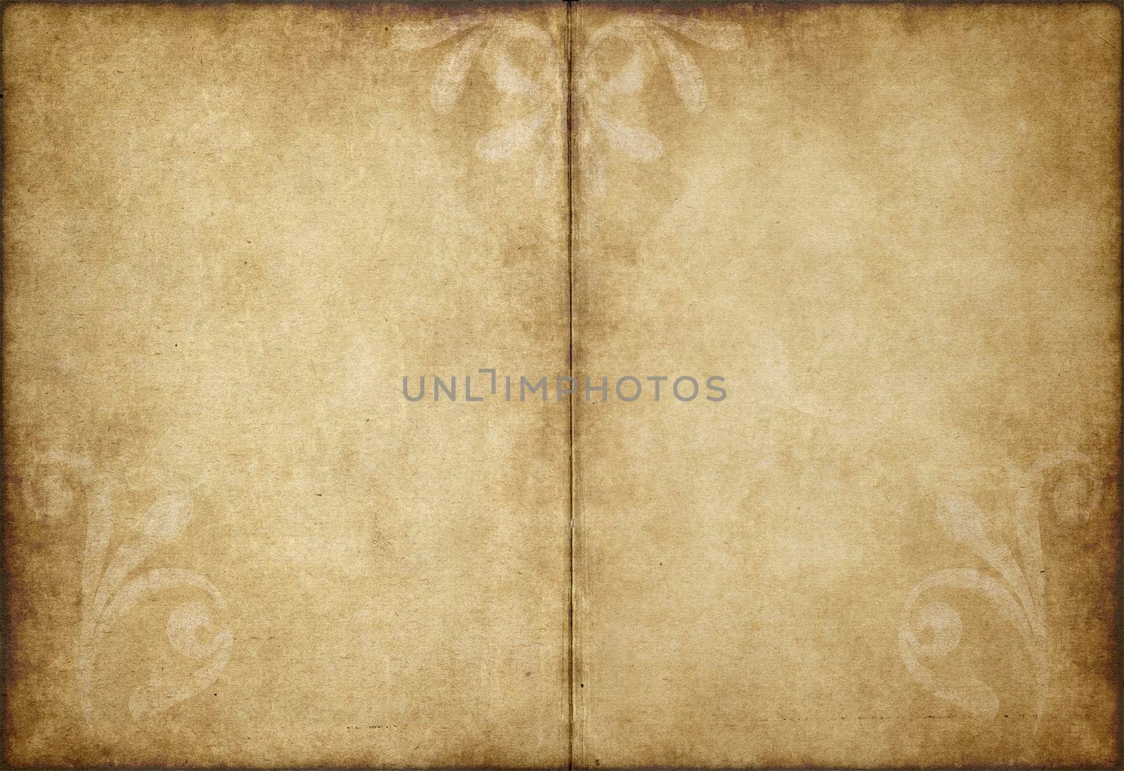 great image of old and worn parchment paper