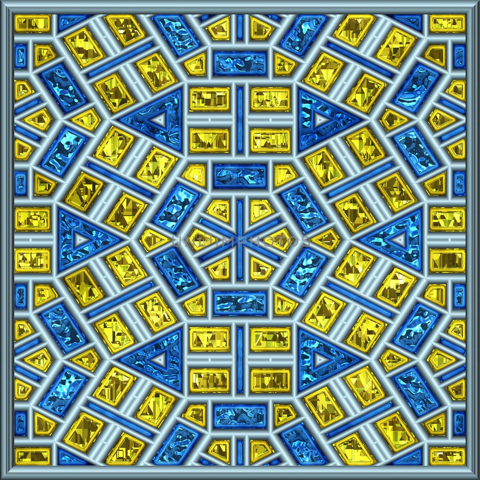great illustration image of stained glass window