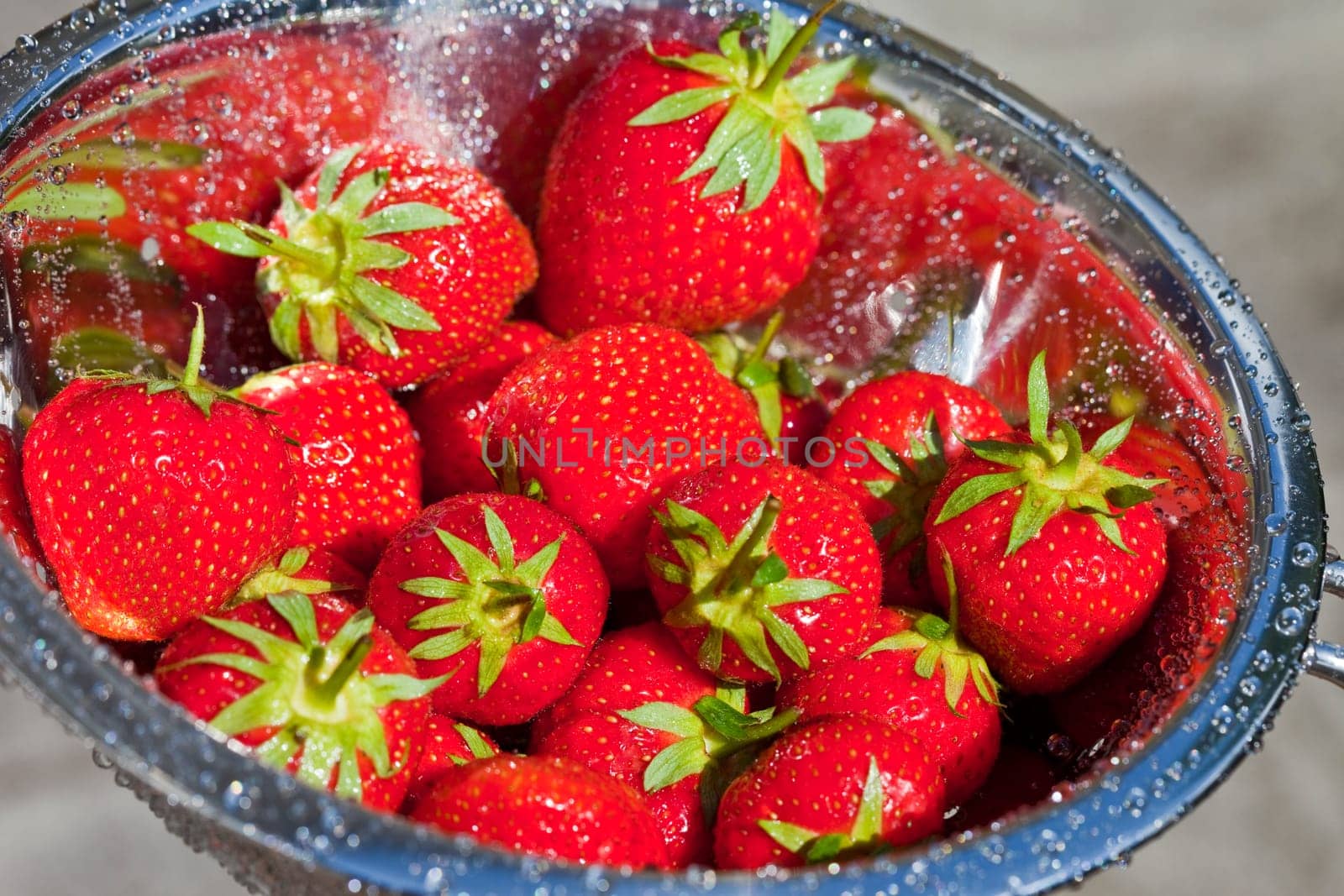 fresh strawberries
